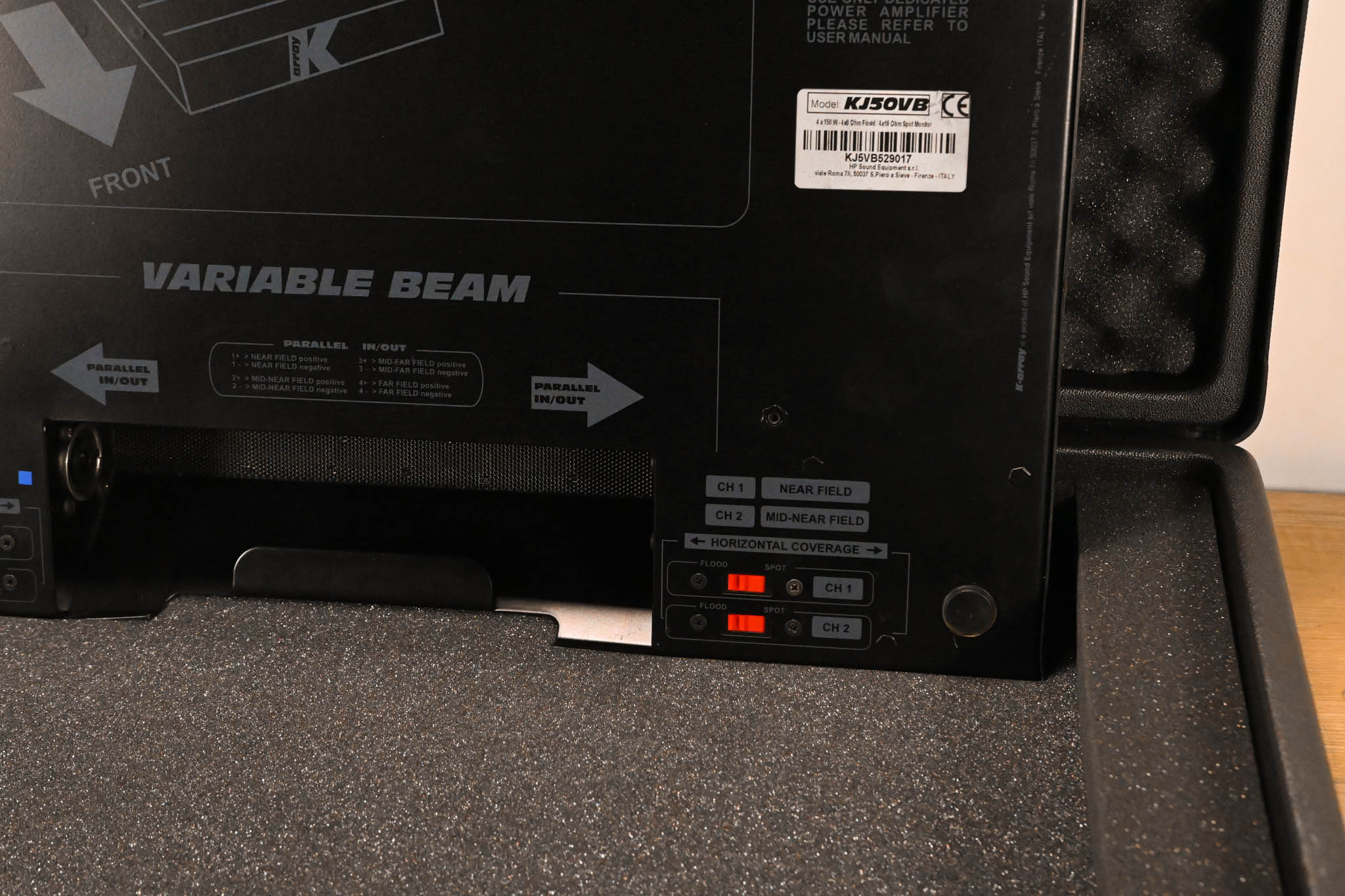 K-Array KJ50VB  Low-Profile Variable Beam Speaker