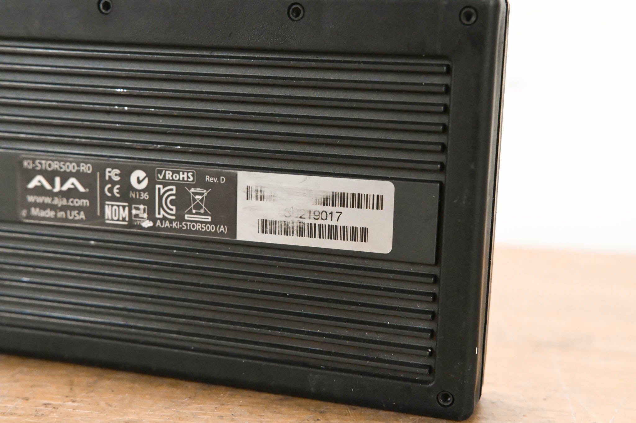 AJA KI-STOR500-R0 500GB KiStor Hard Disk Drive for Ki Pro