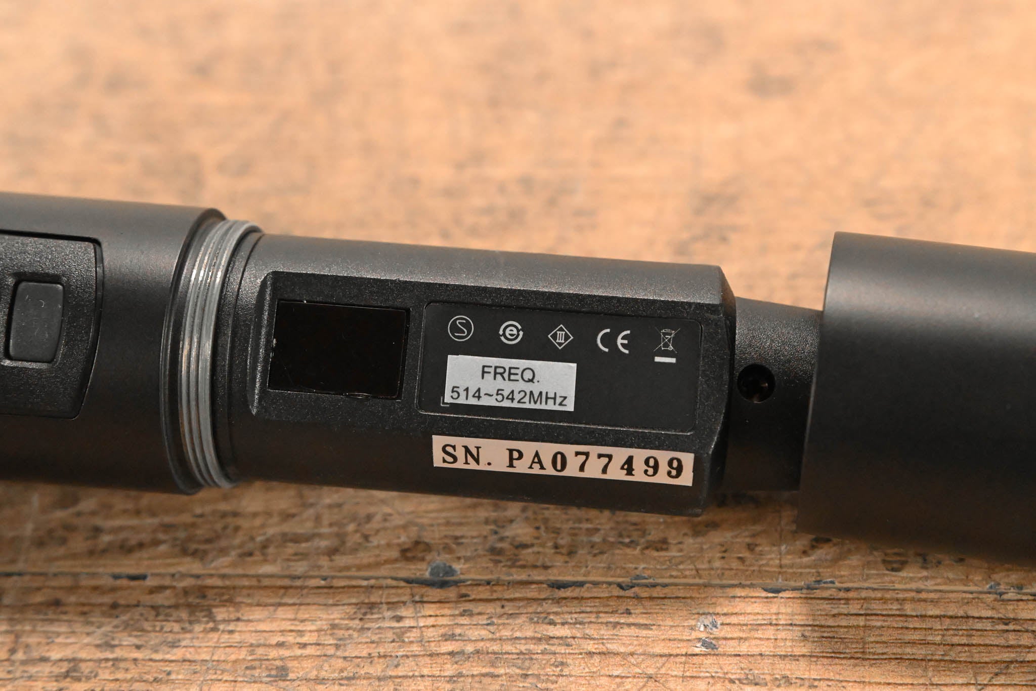 Airwave Technologies U-41 Handheld Transmitter Microphone - 514-542 MHz