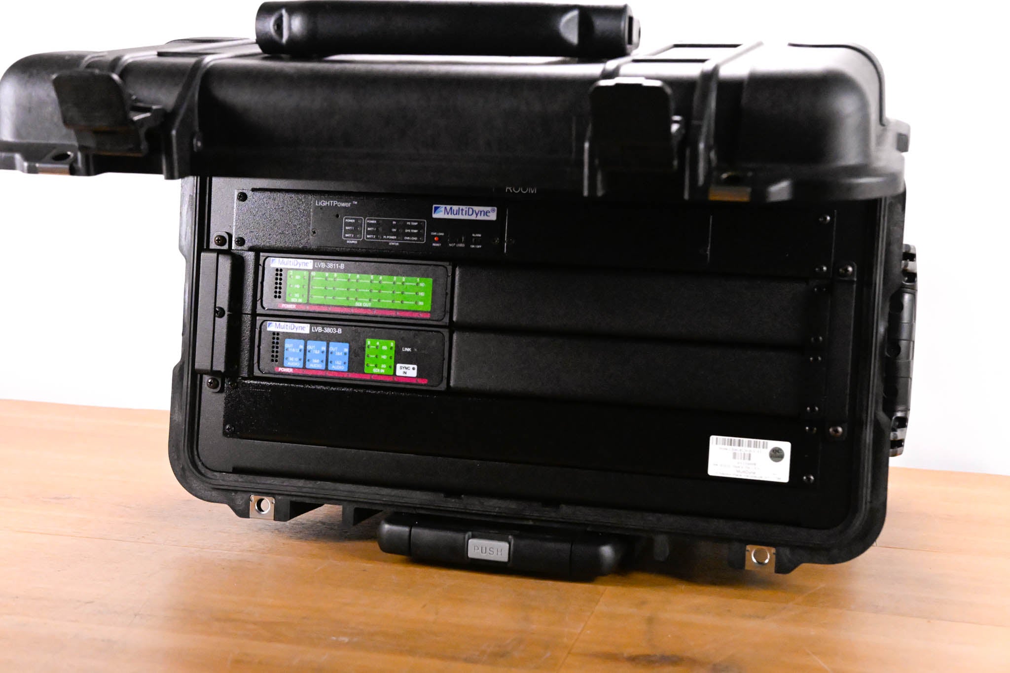MultiDyne LB40-8126-B-V-ST LightBox Fiber Optic SDI Transport System
