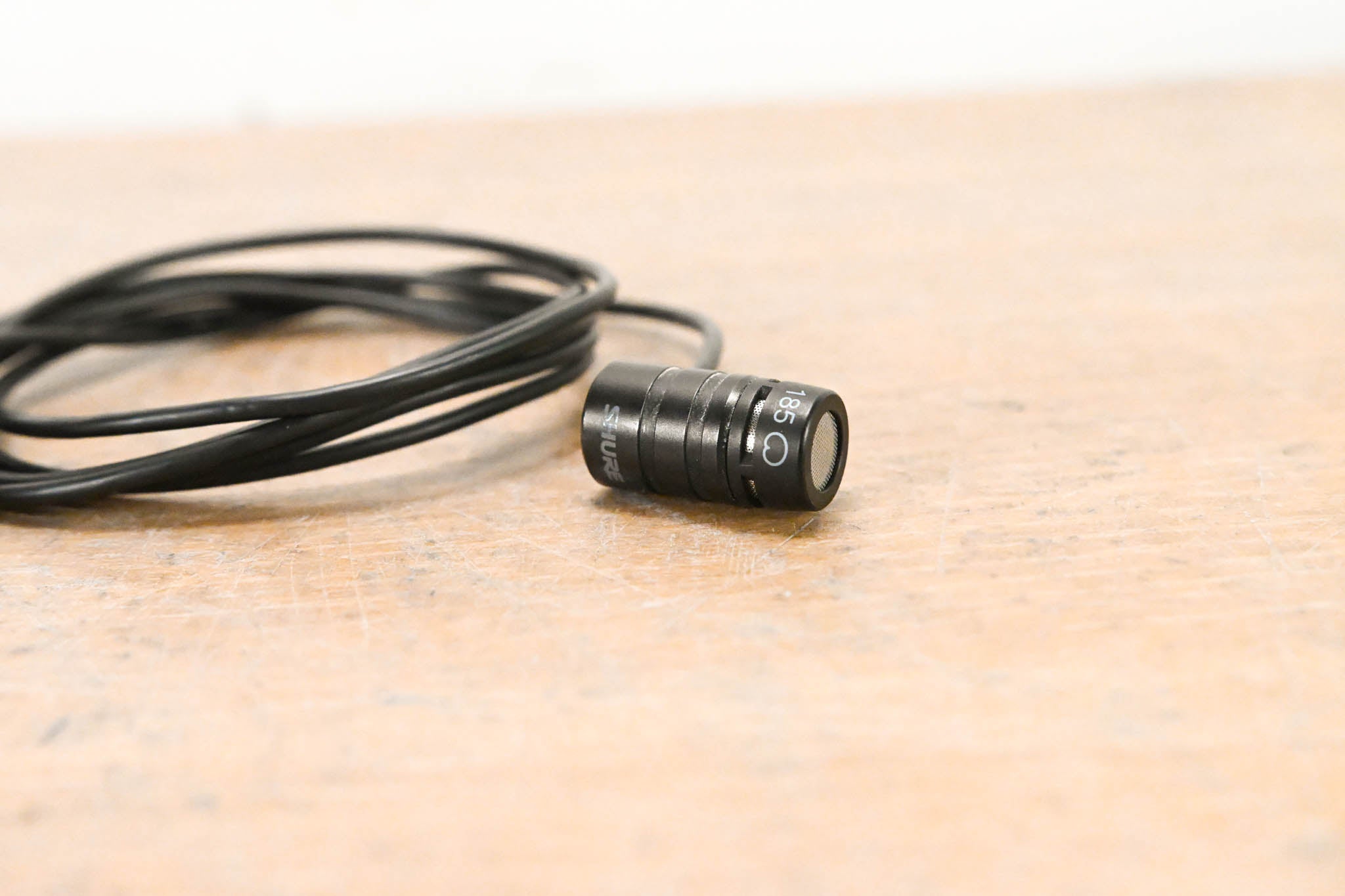 Shure WL185 Cardioid TQG Lavalier Microphone with TA4F Connector