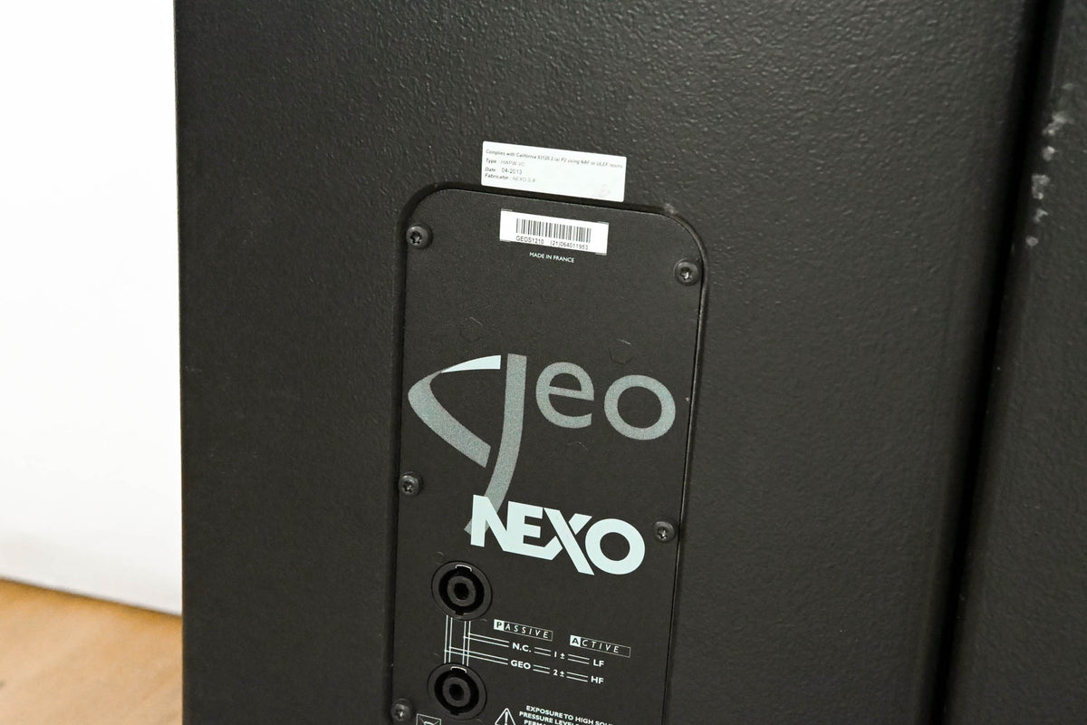 NEXO GEO S1210 2-Way Passive Loudspeaker (PAIR)