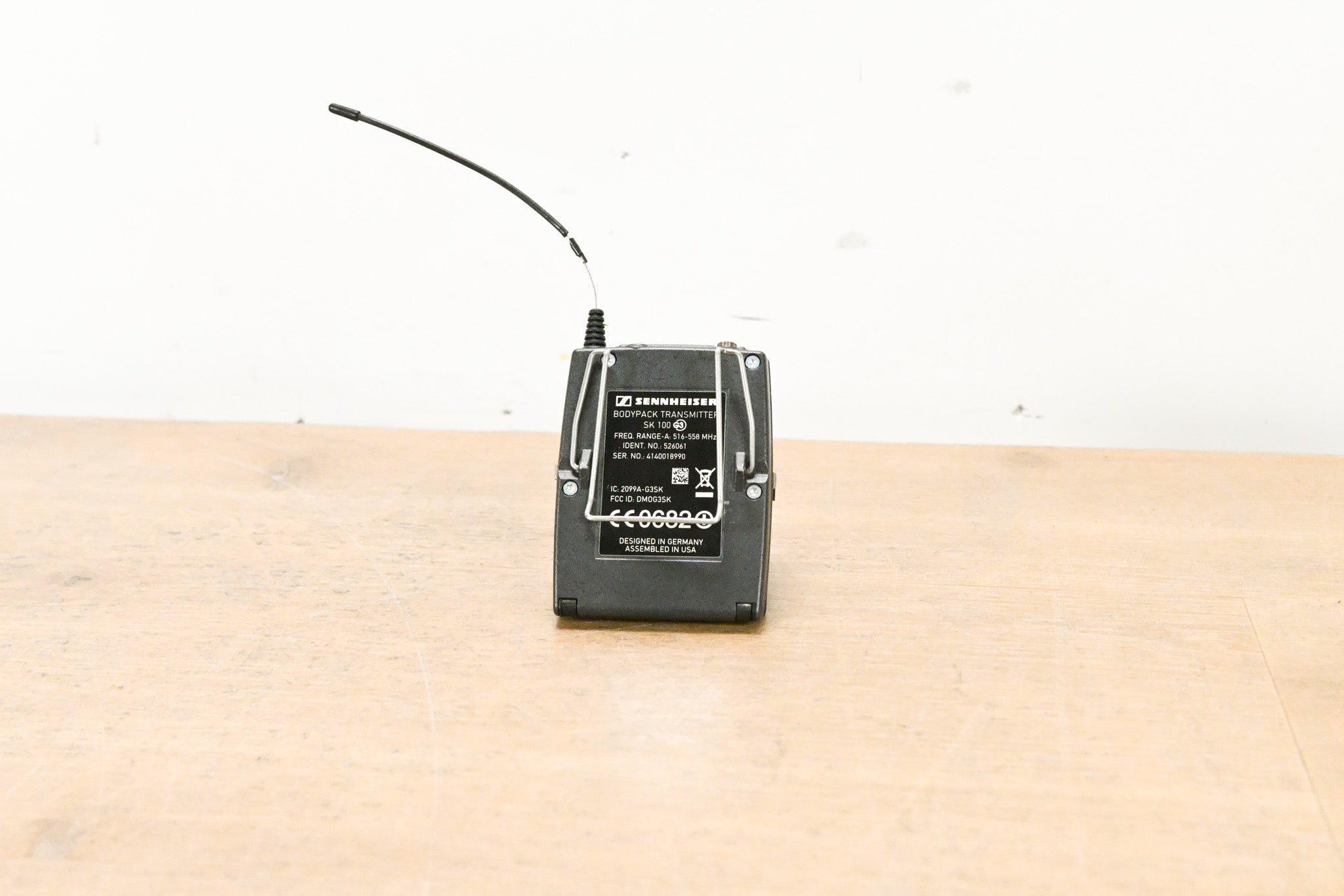 Sennheiser SK 100 G3 Wireless Bodypack Transmitter A Range: 516-558 MHz