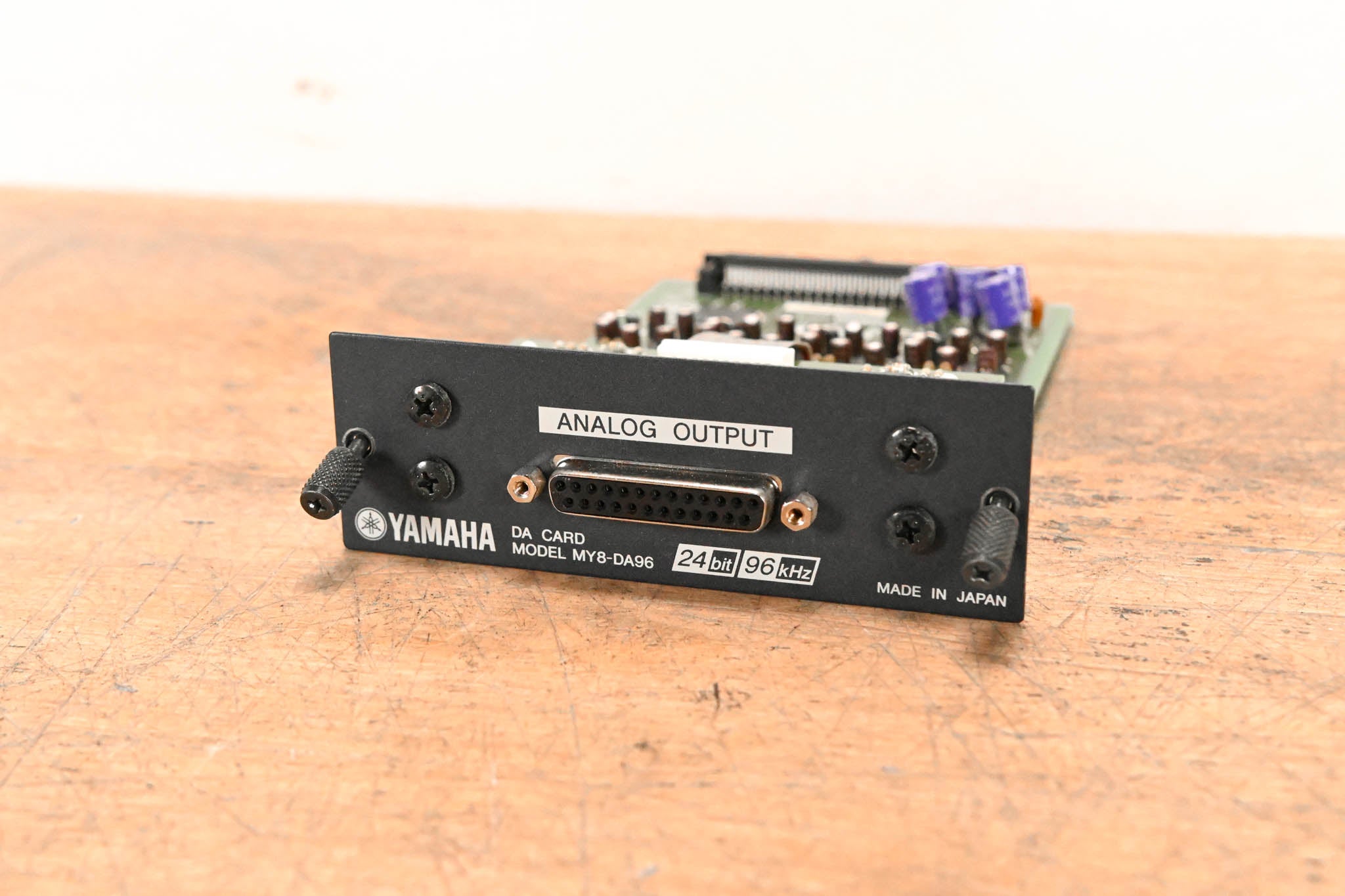 Yamaha MY8-DA96 24-bit, 96kHz 8-Channel Analog Output Card
