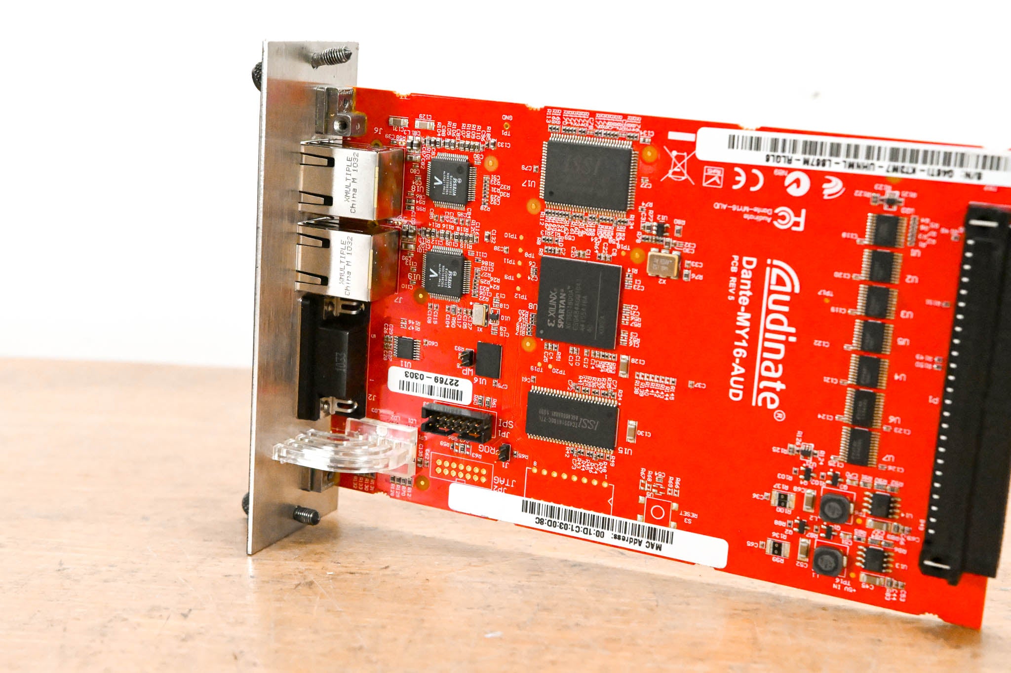 Audinate Dante-MY16-AUD 16-Channel Dante Network I/O Card