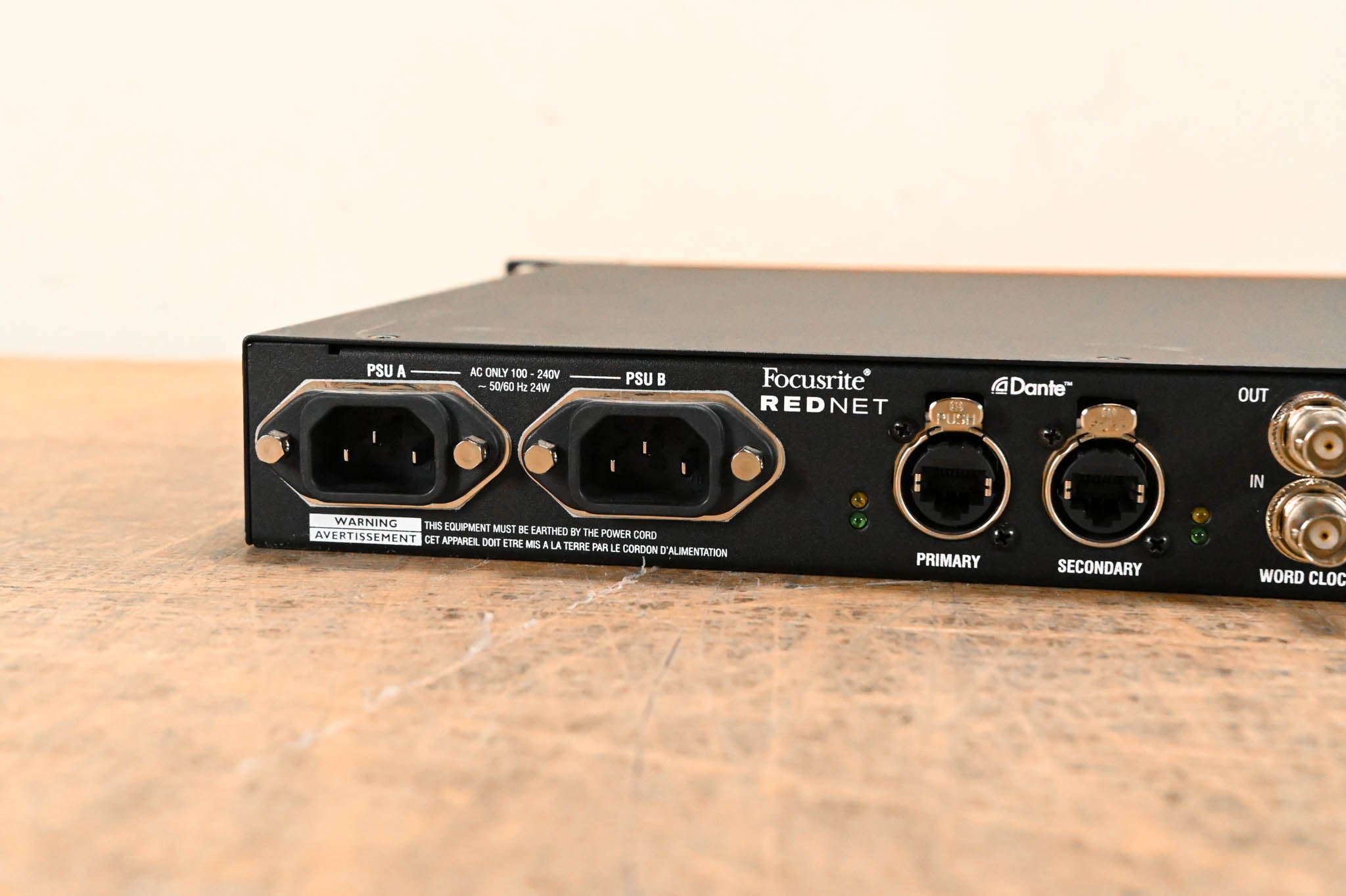 Focusrite RedNet A8R 8-Channel Dante Networked A-D and D-A Converter