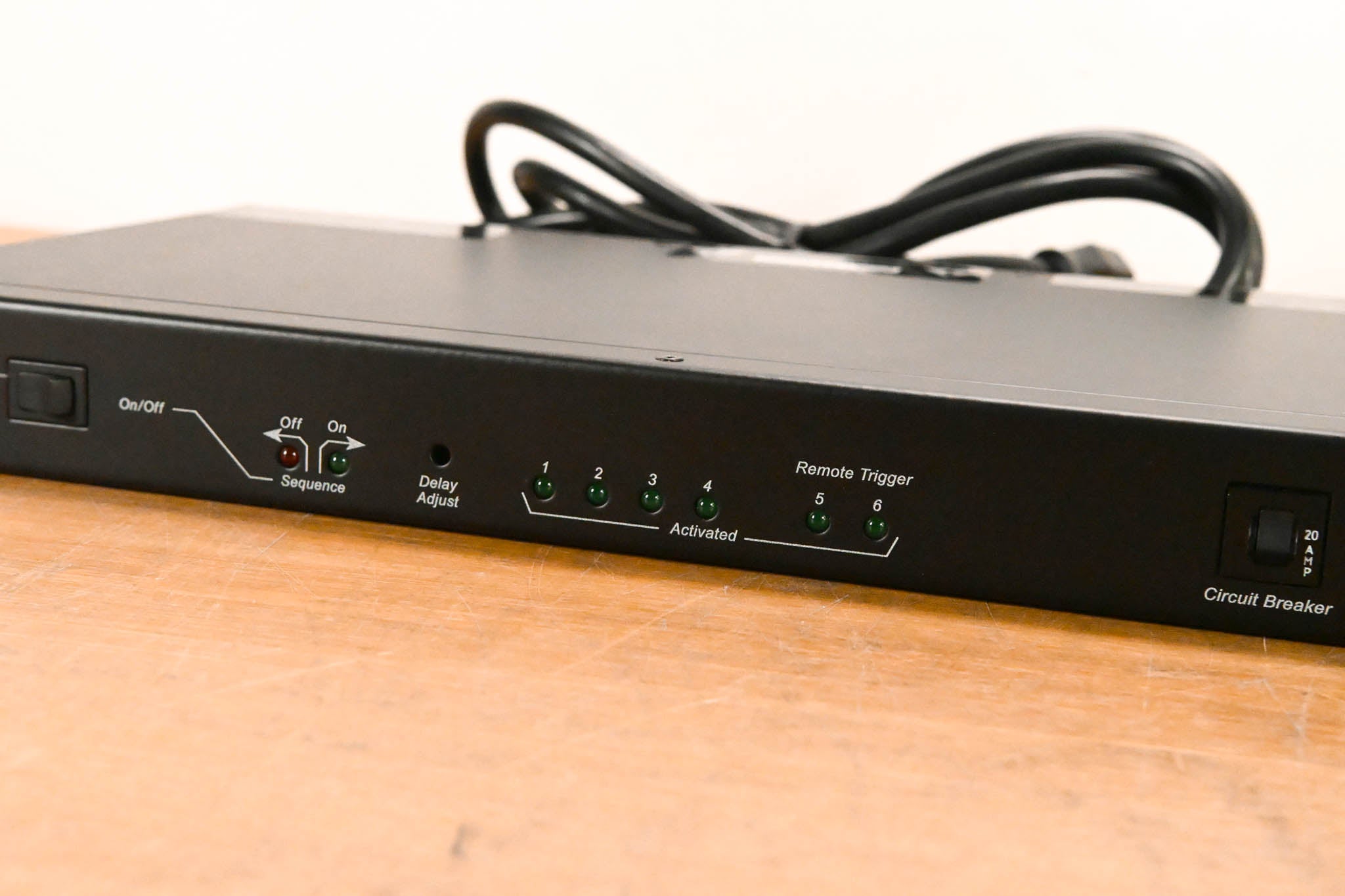 Lowell ACR-SEQ6-2009 15A Rackmount Power Sequencer w/ 9 Outlets & RPC