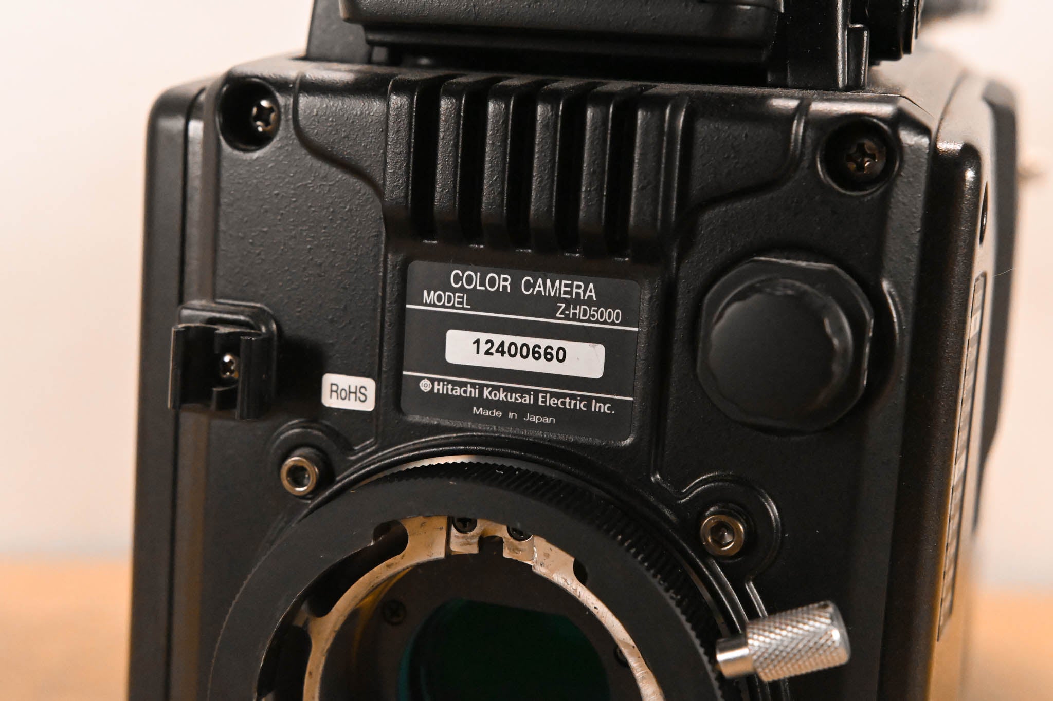 Hitachi Z-HD5000 HDTV Camera with CA-HF1000 Camera Adaptor