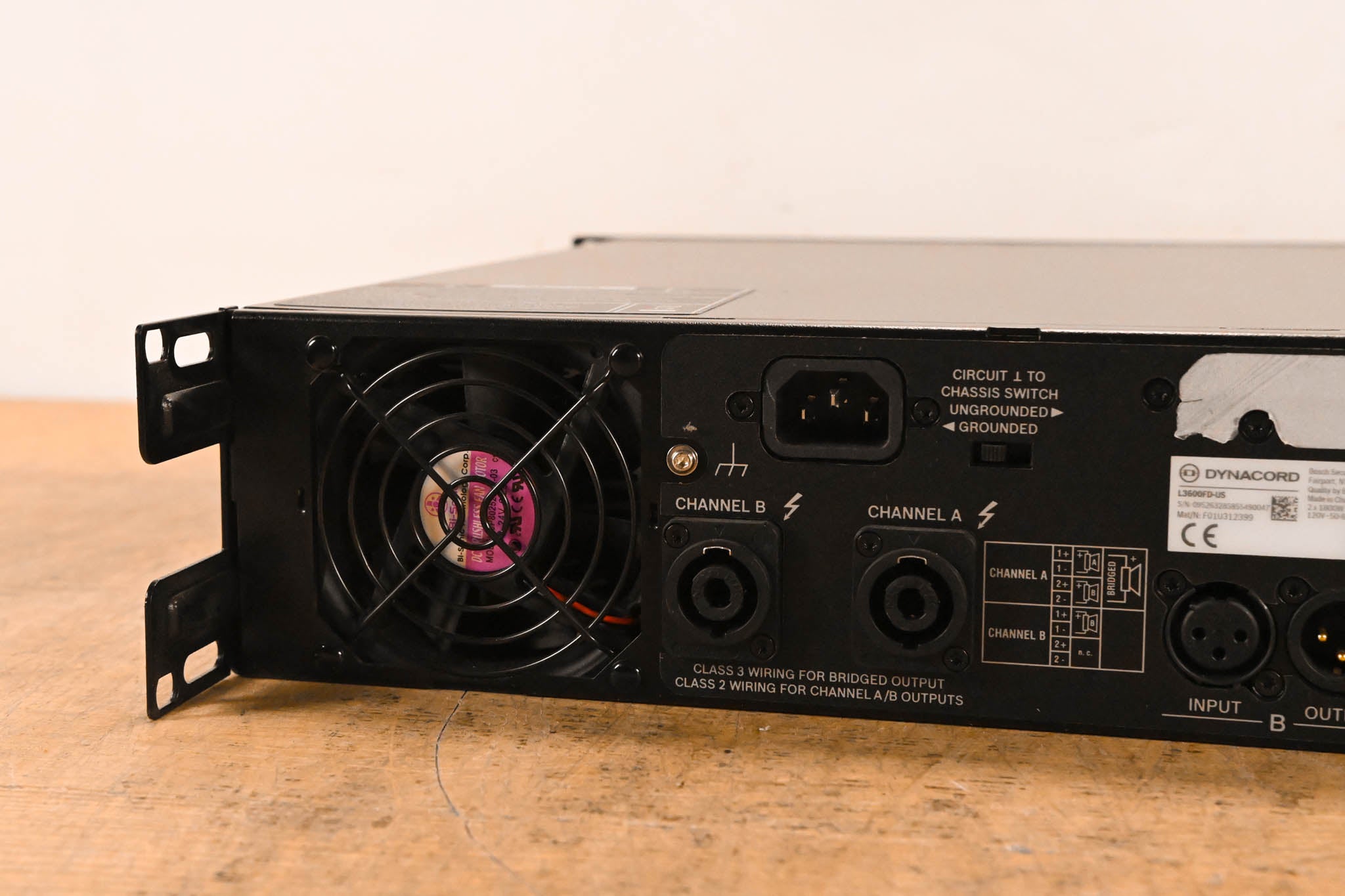 Dynacord L3600FD 2-Channel Power Amplifier with DSP