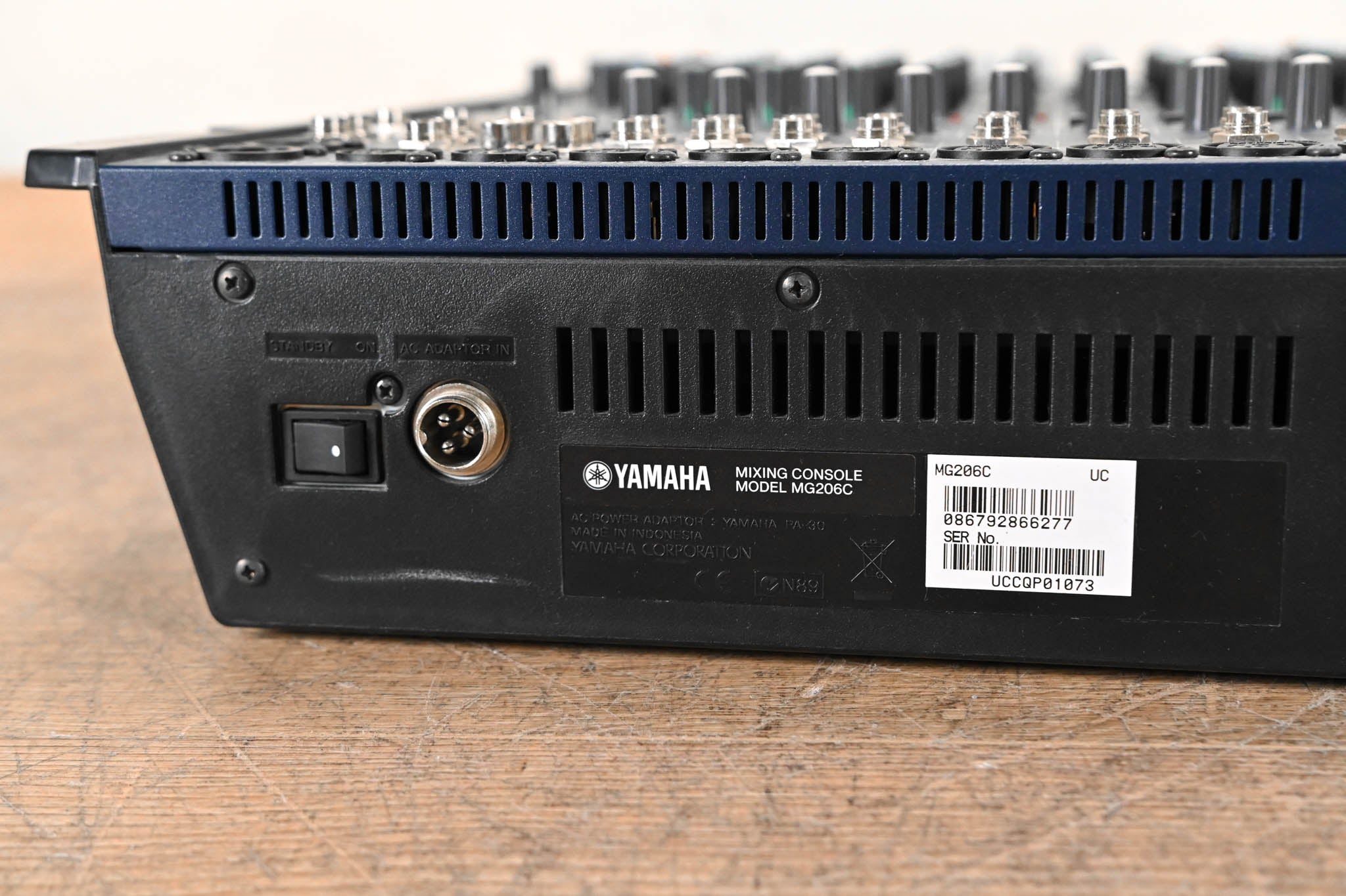 Yamaha MG206C 20-Channel 6-Bus Audio Mixer (NO POWER SUPPLY)