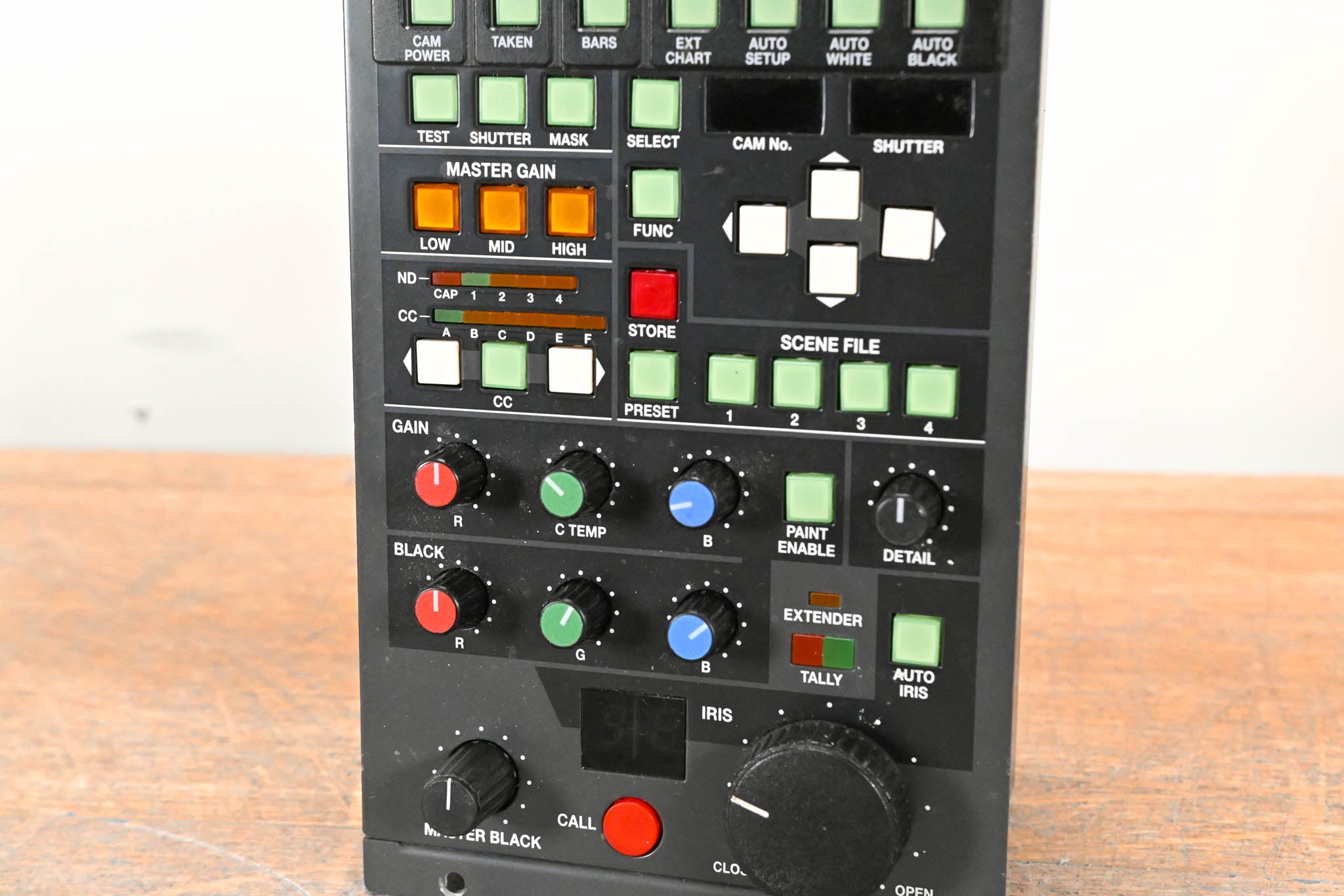 Hitachi RU-1000VR Remote Control Panel