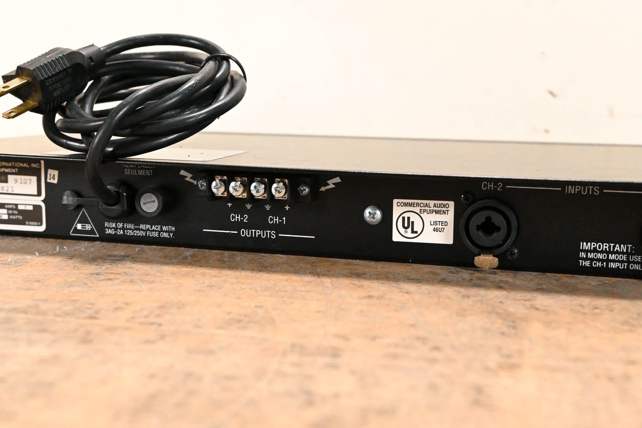 Crown D-45 Two-Channel, 35W Power Amplifier