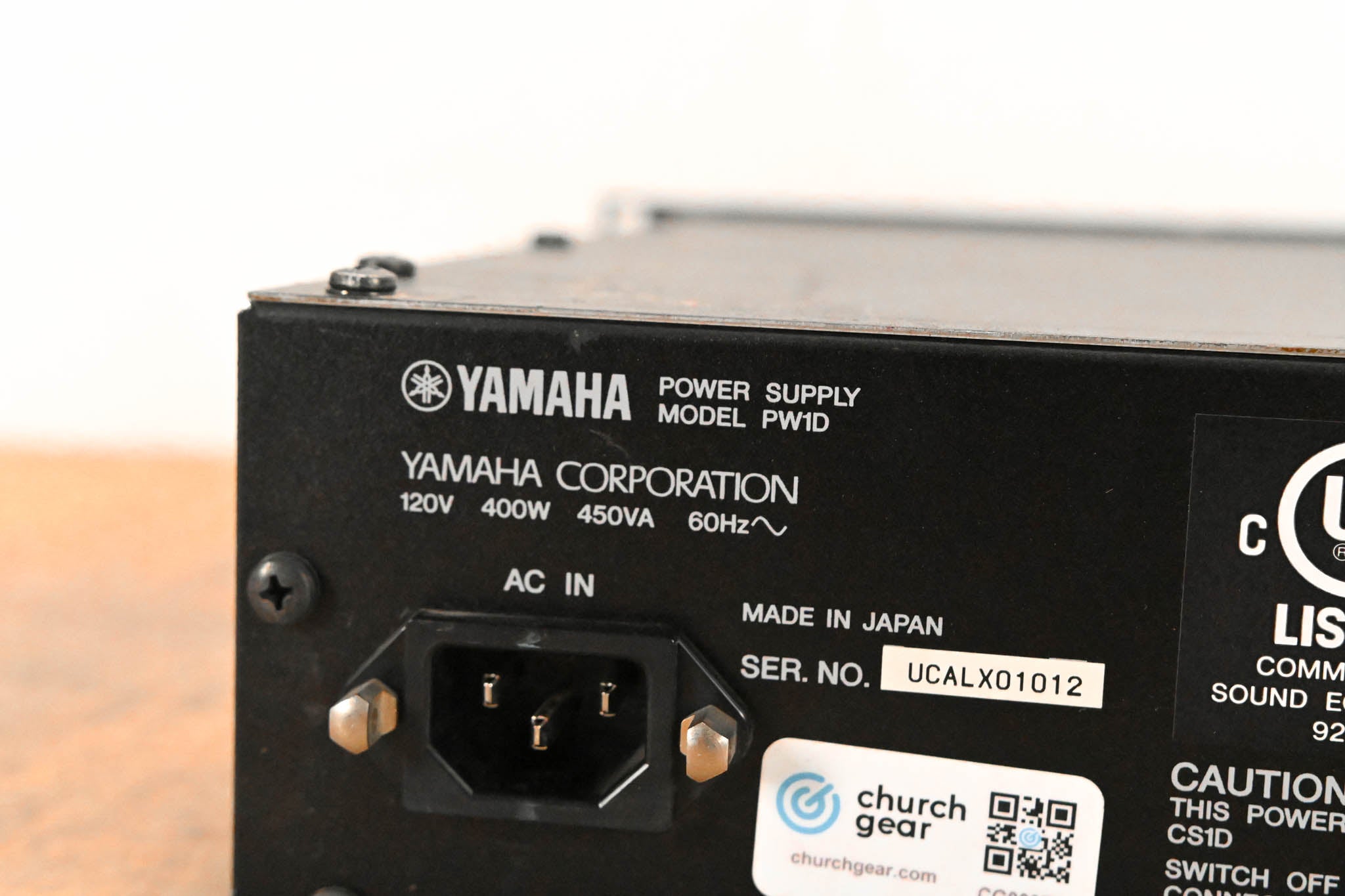 Yamaha PW1D Power Supply for PM1D