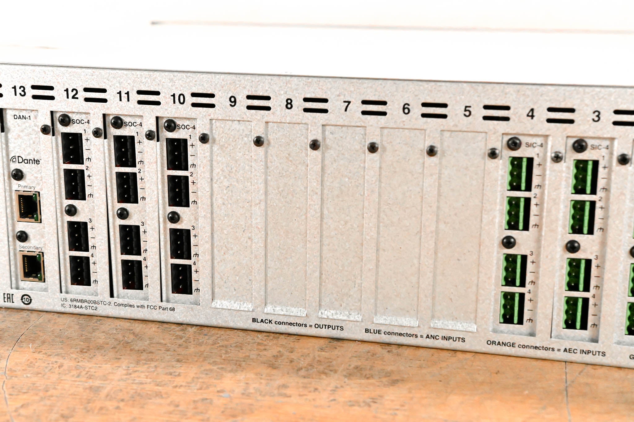 Biamp Tesira SERVER-IO Digital Audio Network Server