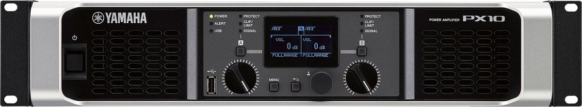 2-Ch power amplifier with DSP 1200W x 2 2RU