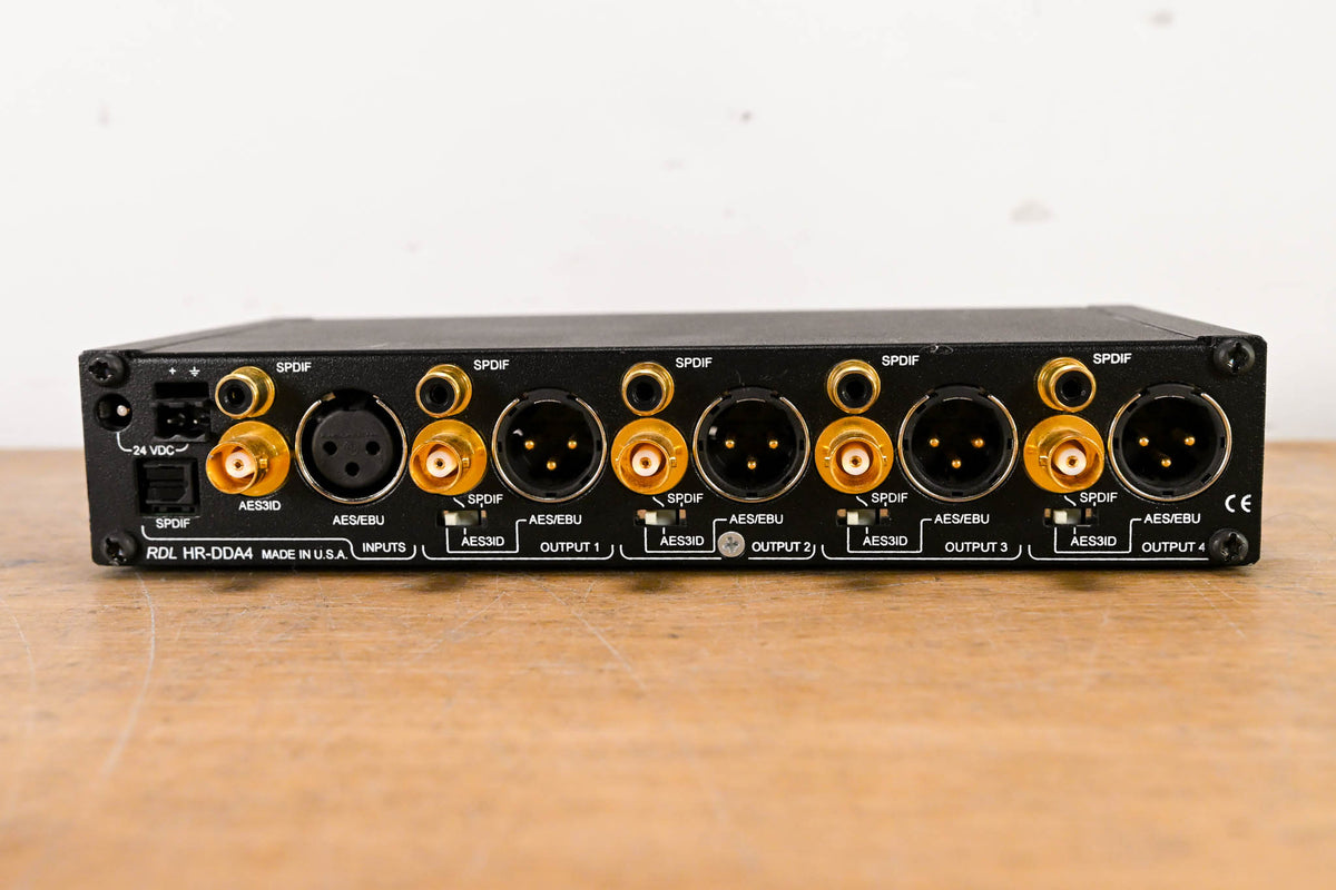 Radio Design Labs HR-DDA4 Digital Audio Distributor (NO POWER SUPPLY)