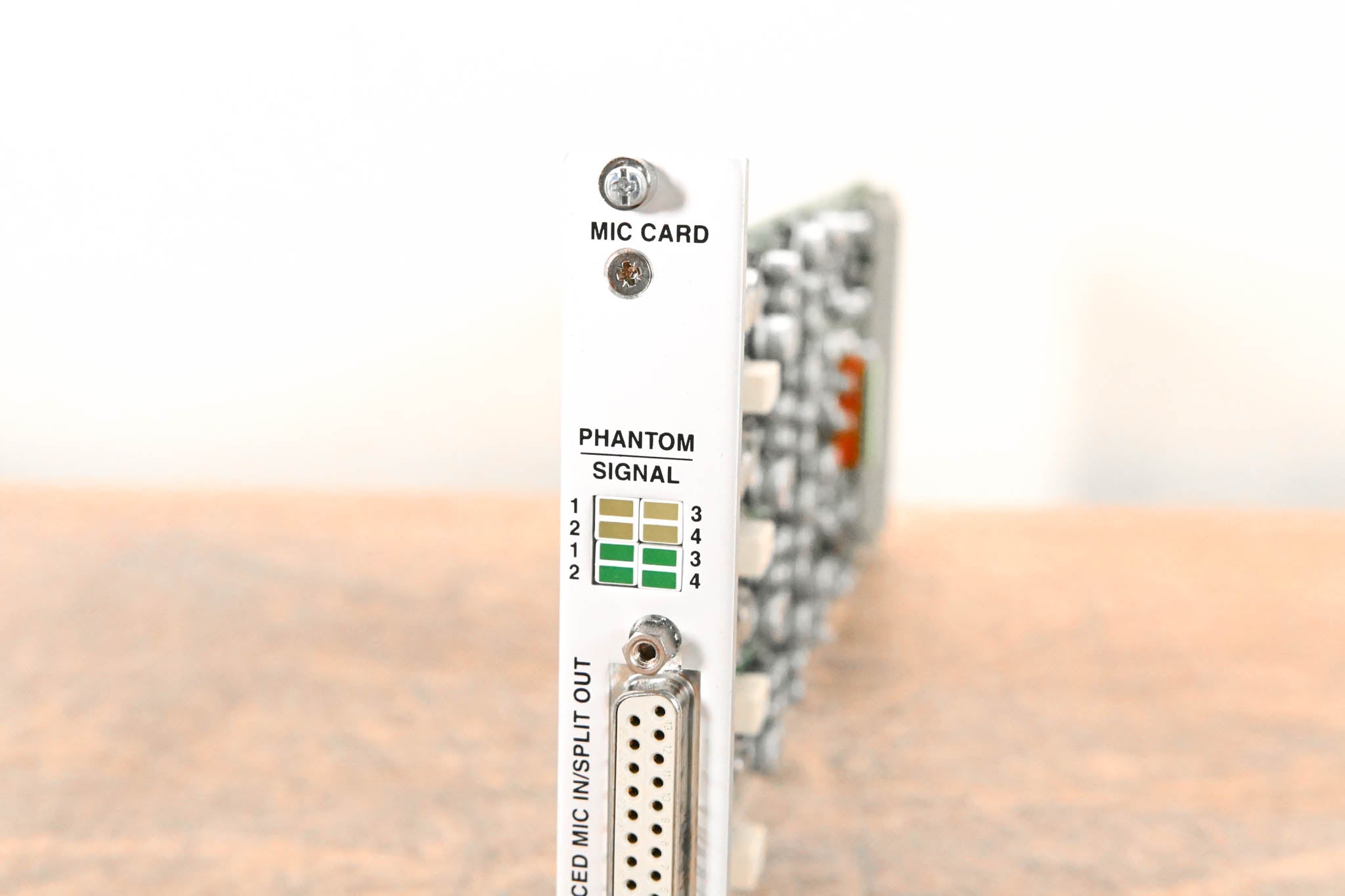 Studer Mic/Line In Card for D21m Modular I/O System