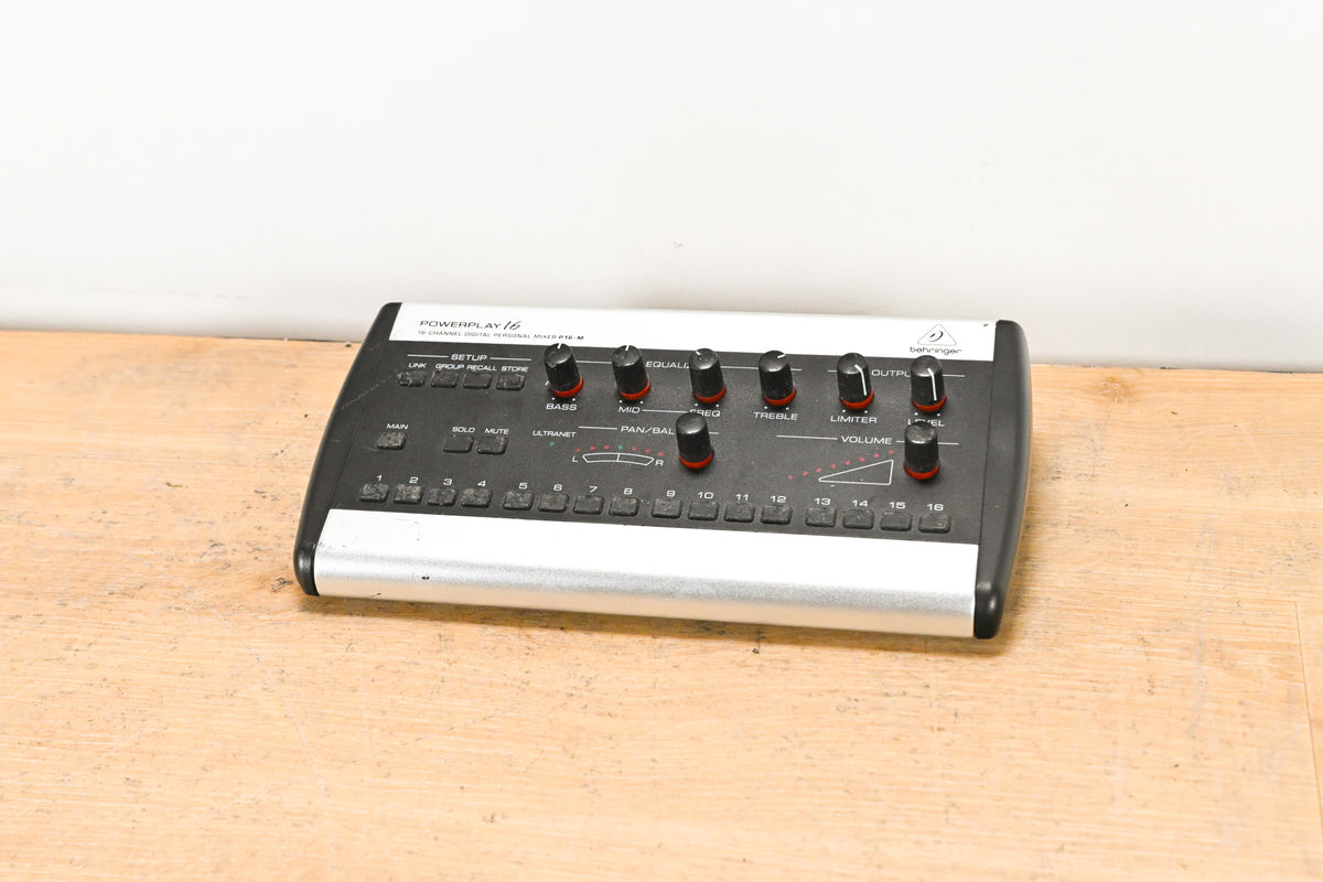 Behringer Powerplay P16-M 16-Channel Digital Personal Mixer