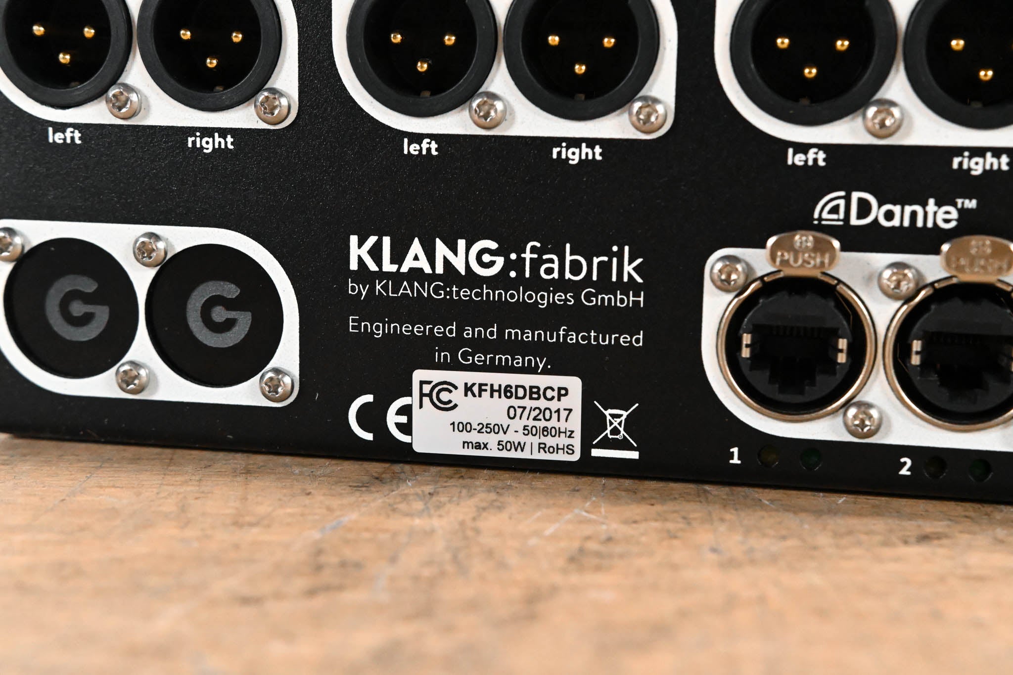 Klang Fabrik 3D In-Ear Monitoring Solution - Dante