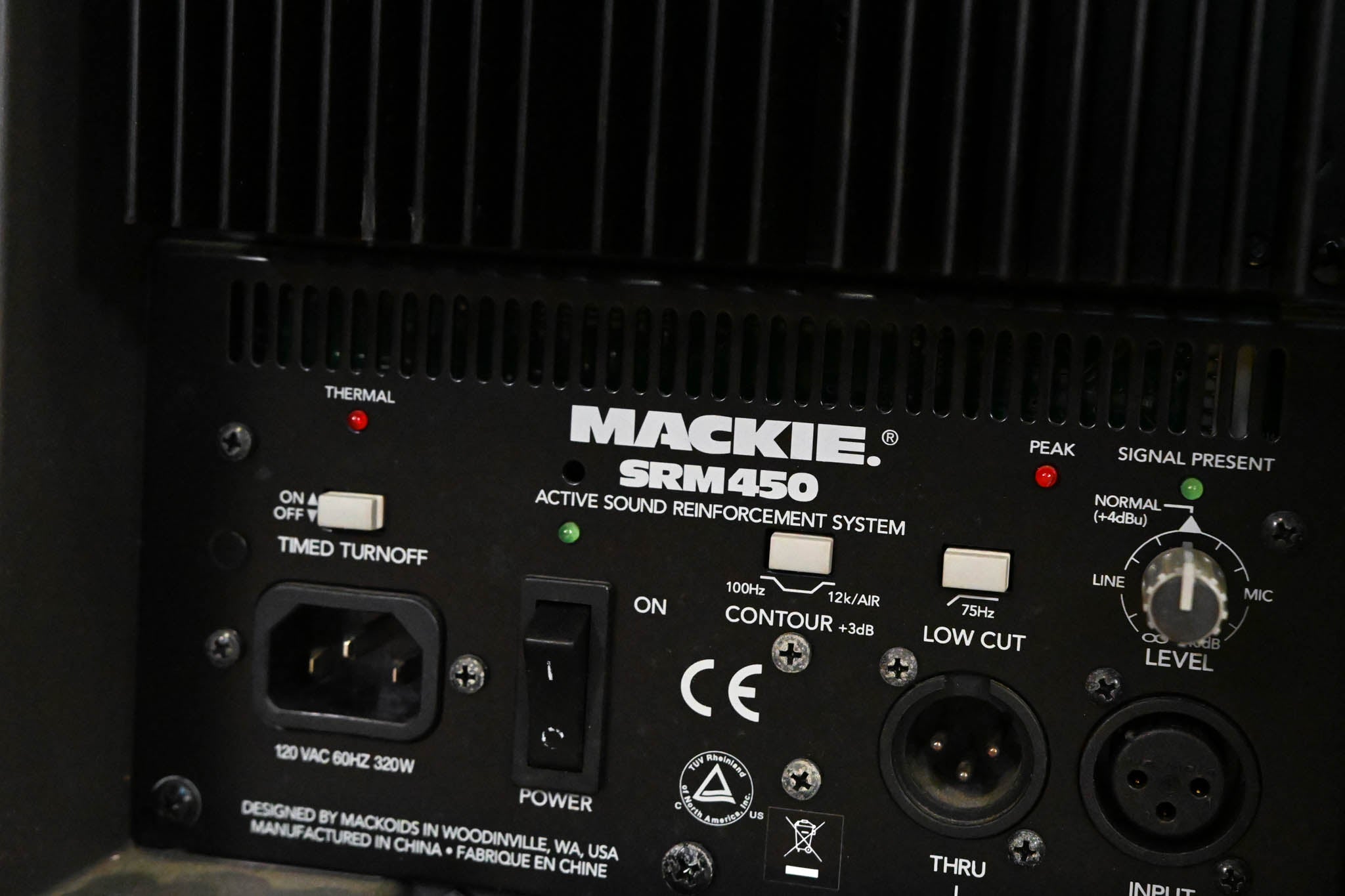 Mackie SRM450 1000W 2-Way 12-inch Powered Portable Loudspeaker (PAIR)