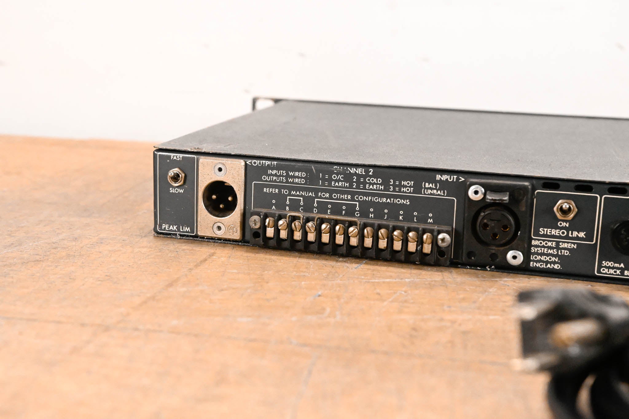 BSS DPR-402 Two-Channel Compressor/Limiter/De-Esser