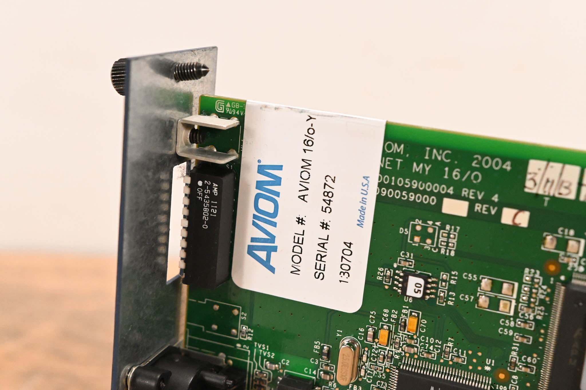 Aviom 16/o-Y1 A-Net Card for Yamaha Digital Products