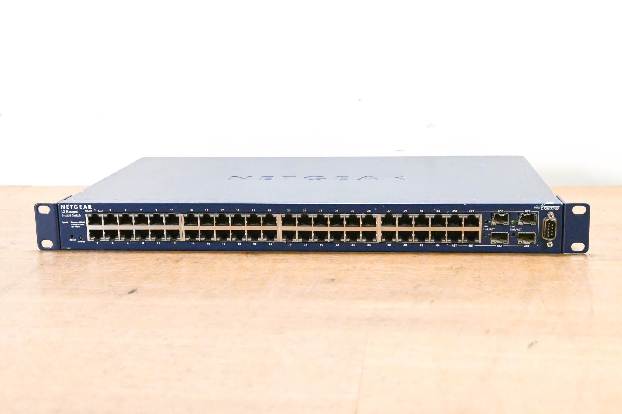 NETGEAR GSM7248 ProSafe 48-Port Gigabit Ethernet L2 Managed Switch