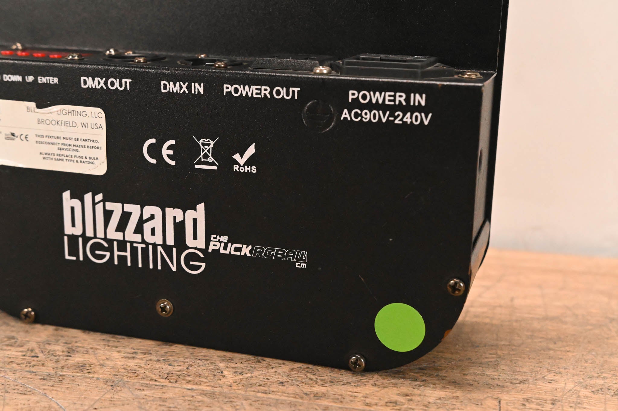 Blizzard Lighting The Puck RGBAW Flat LED PAR Can