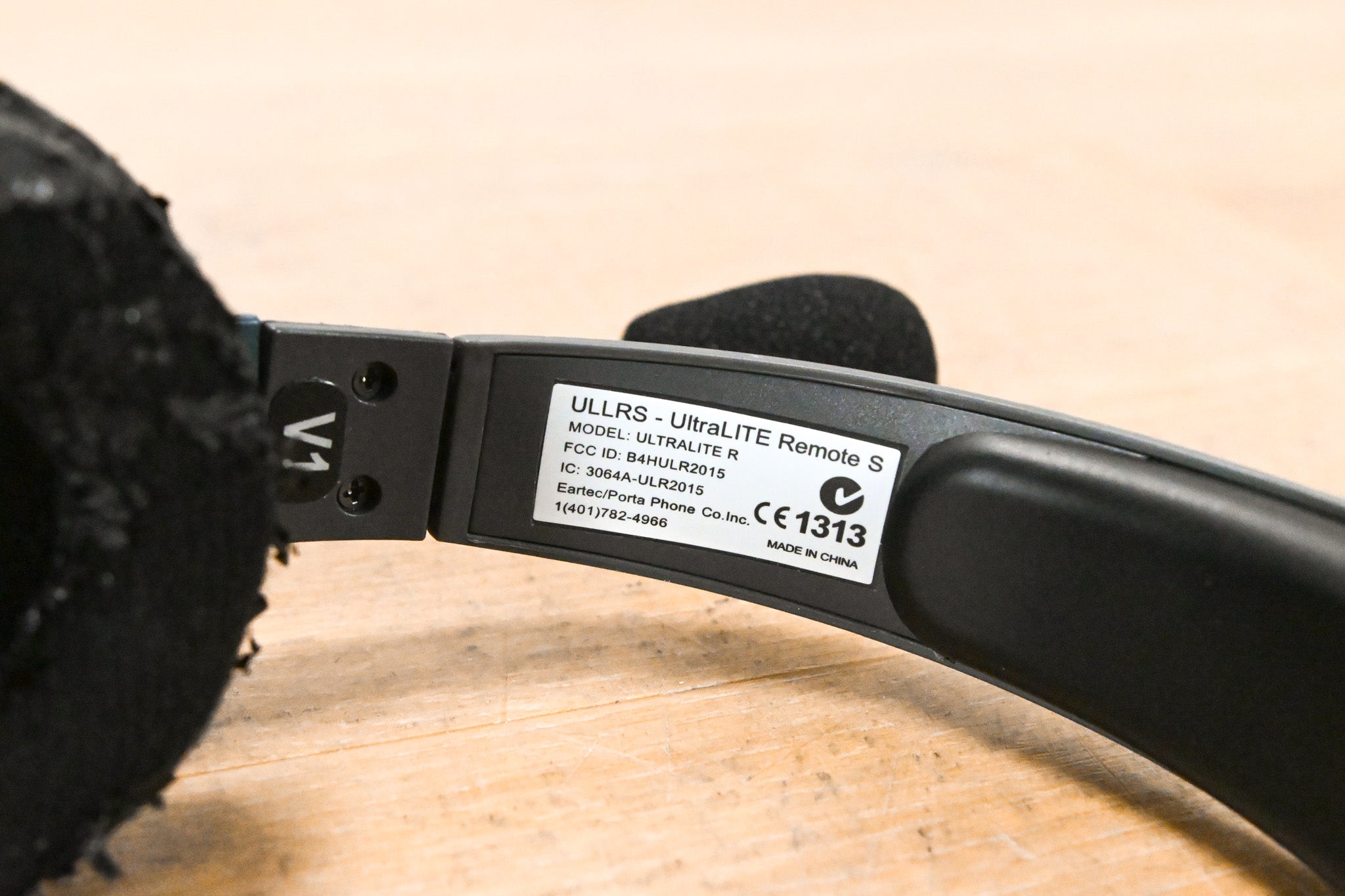 Eartec Ultralite R Single-Ear Remote Headset (ULLRS)