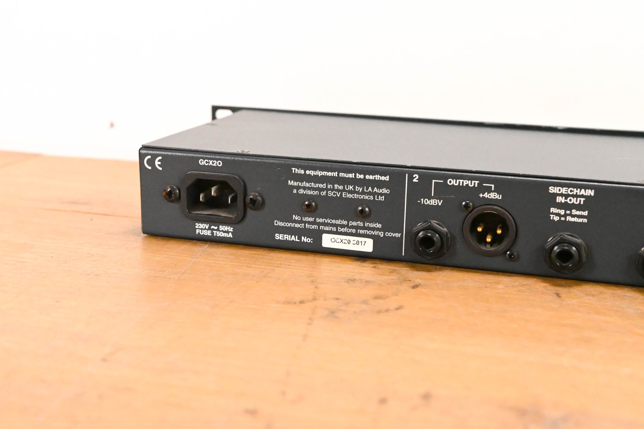 LA Audio GCX20 Dual Compressor / Gate