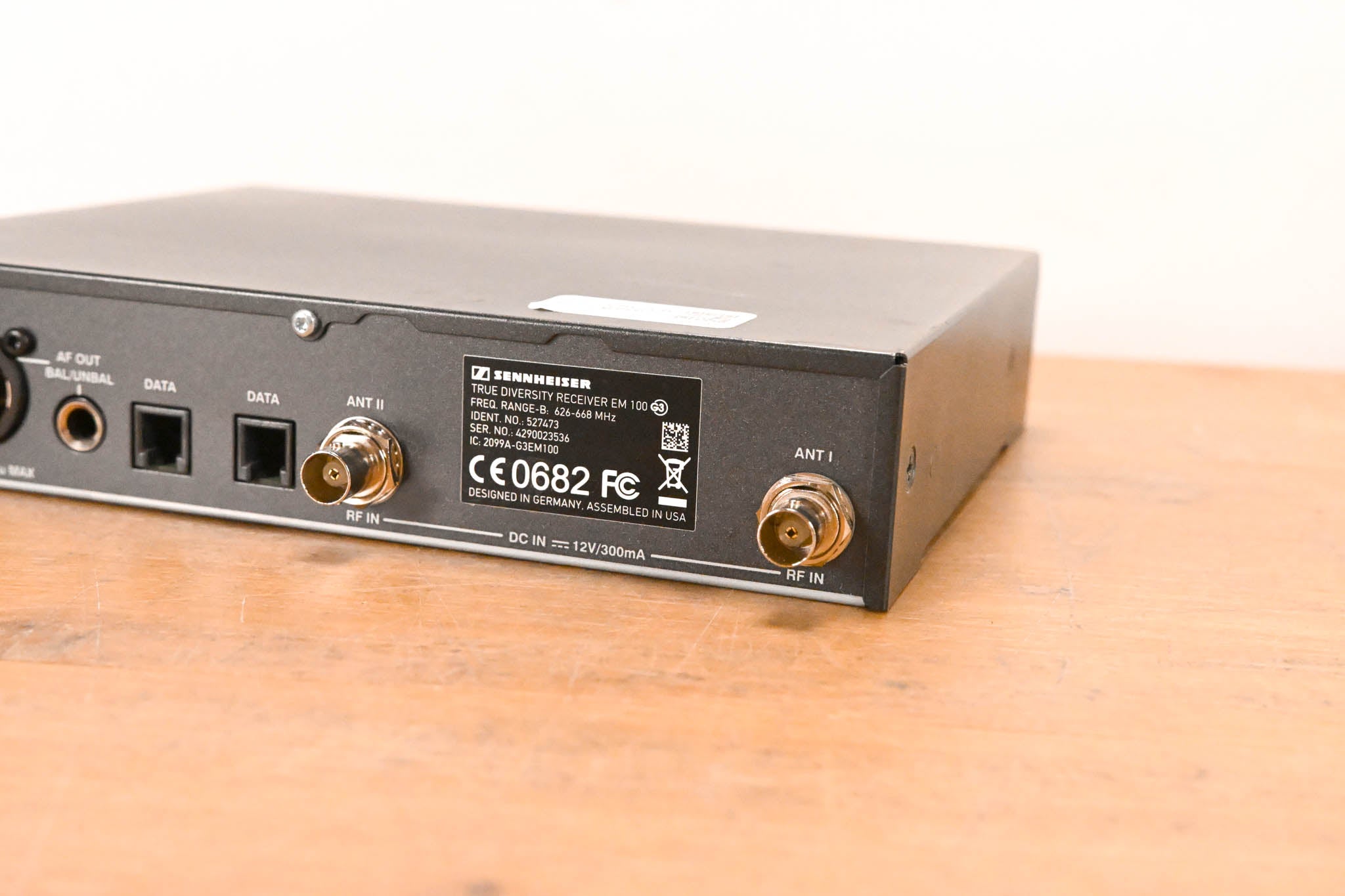 Sennheiser ew 100 G3 Bodypack Wireless System 626-668MHz NO POWER SUPPLY