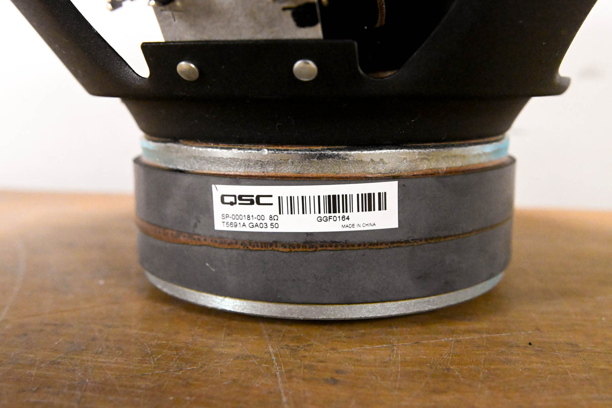 QSC SP-000181-00 10" Woofer Replacement Driver for K10 - 8 Ohm