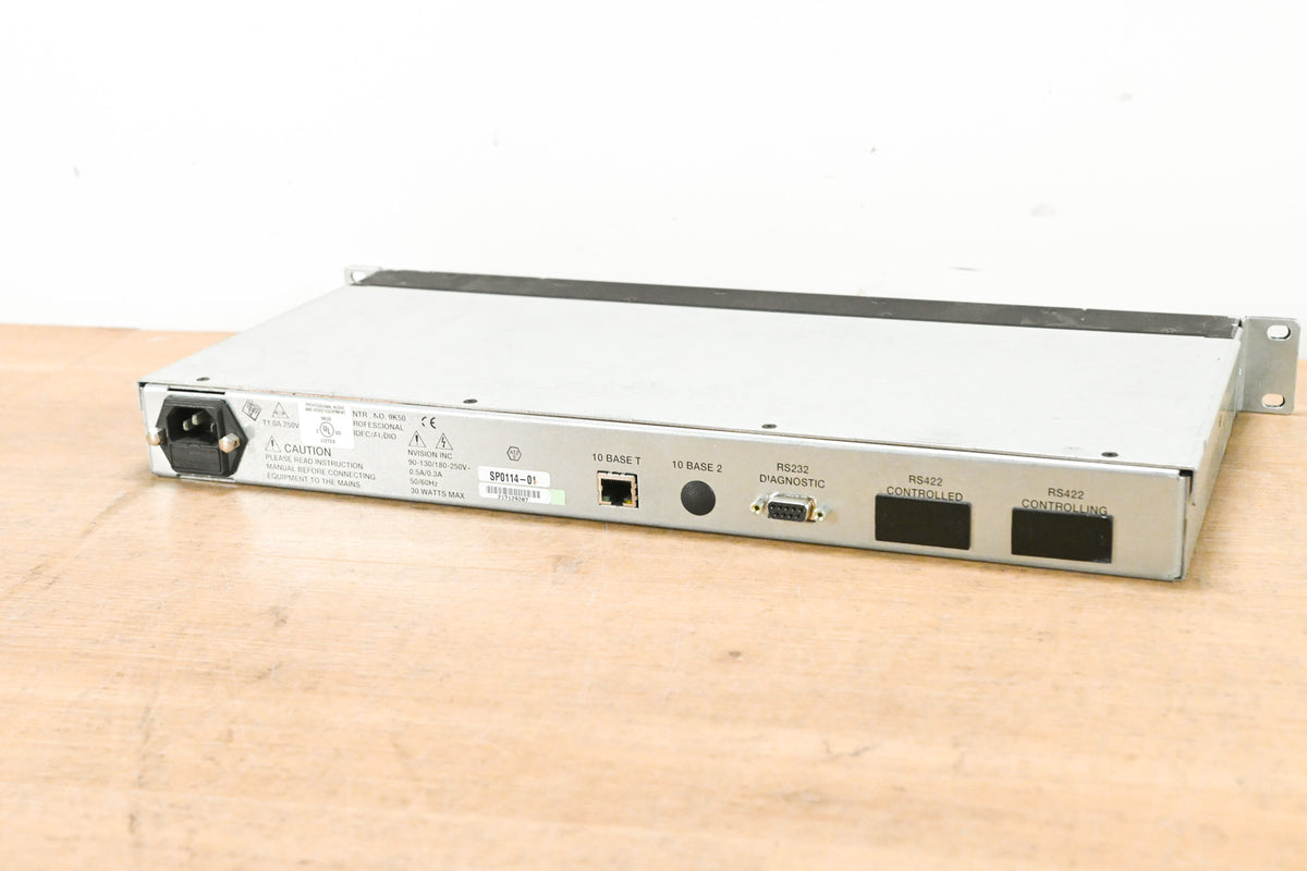 Miranda NV9602 Multi-Mode Control Panel for NV9000