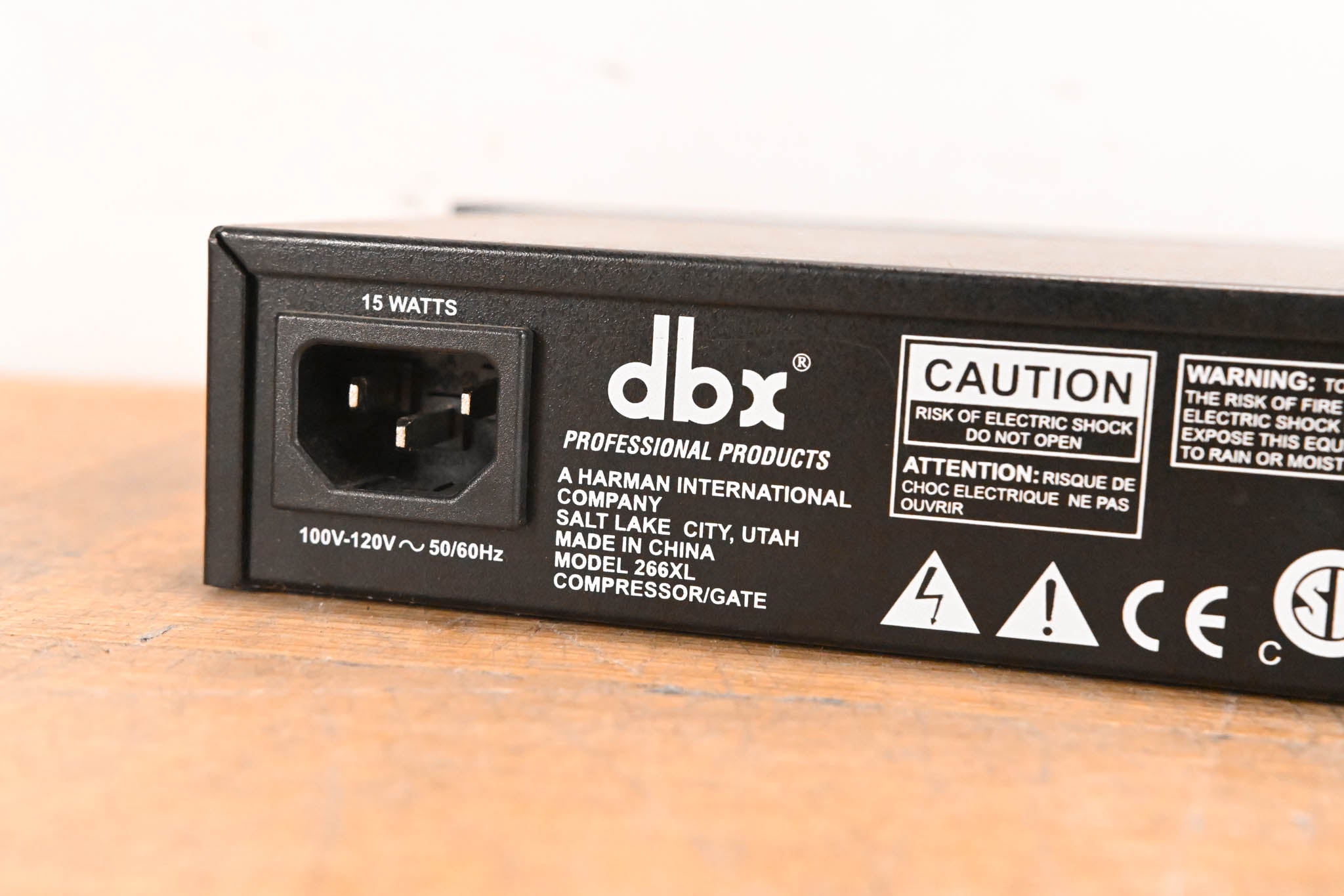 dbx 266XL 2-Channel Compressor/Gate CG01W5Y