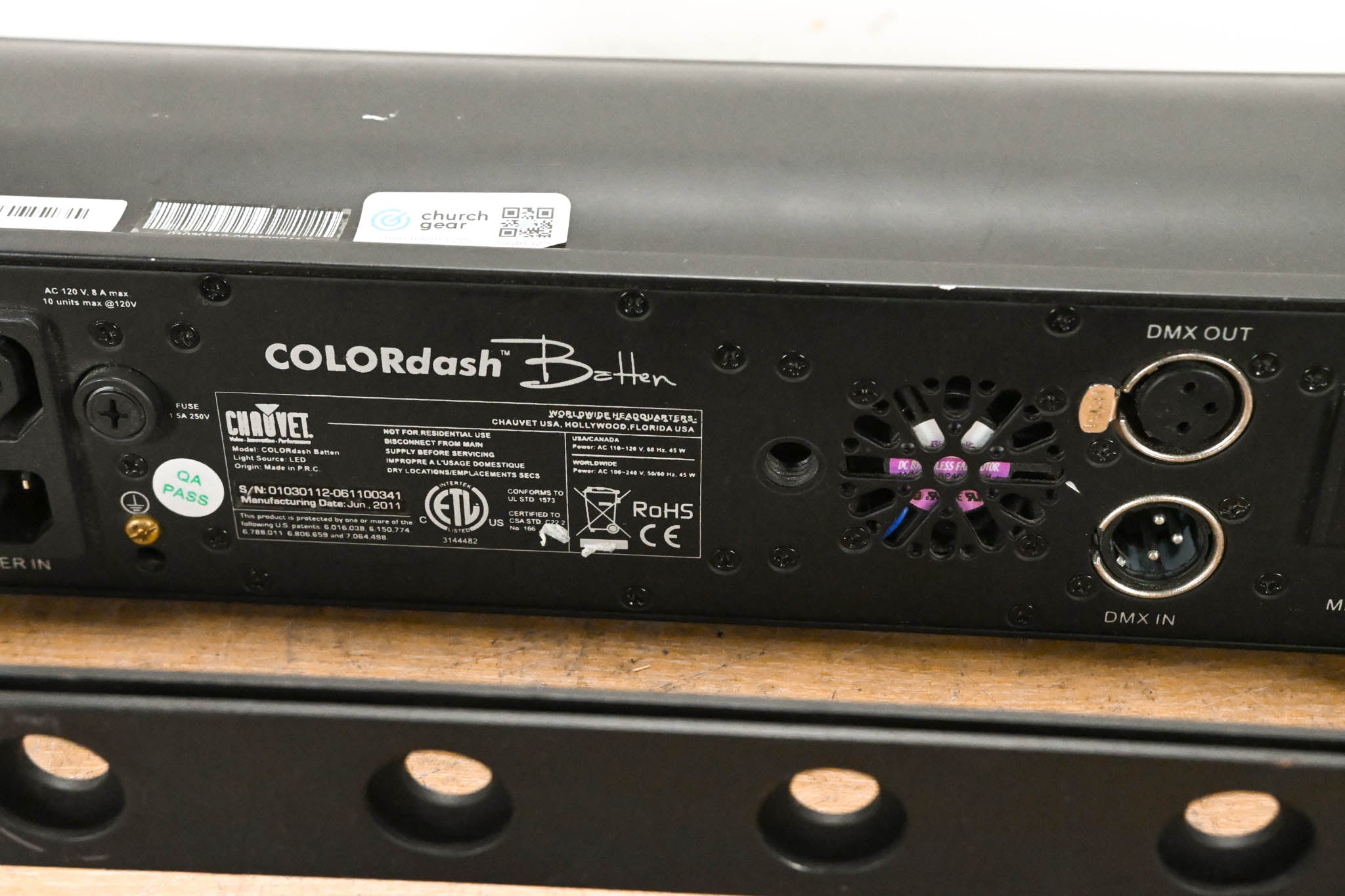 Chauvet COLORdash Batten Linear LED Wash Light