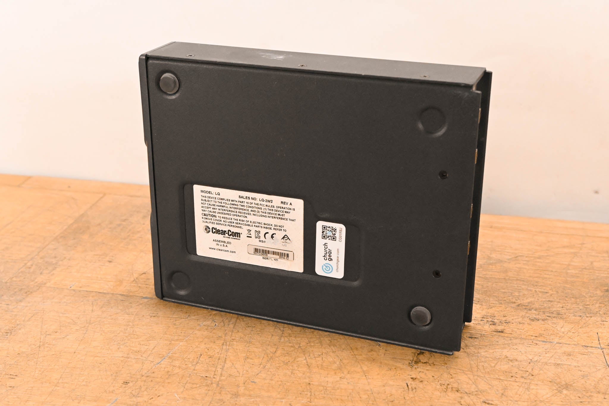 Clear-Com LQ-2W2 Compact 2-Port Partyline IP Interface (NO POWER SUPPLY)