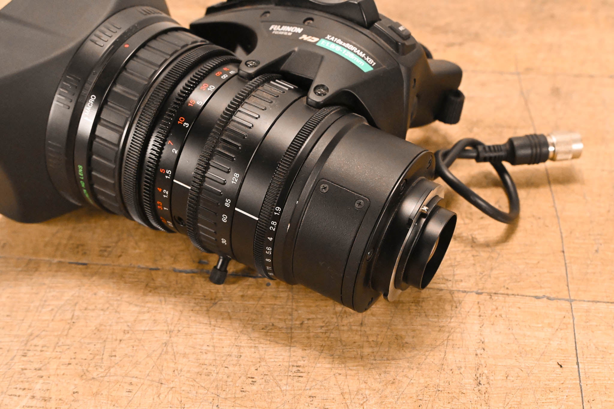 Fujinon XA16sx8BRAM-XB1 2/3" 8.0-128mm Quick Zoom ENG HD Lens