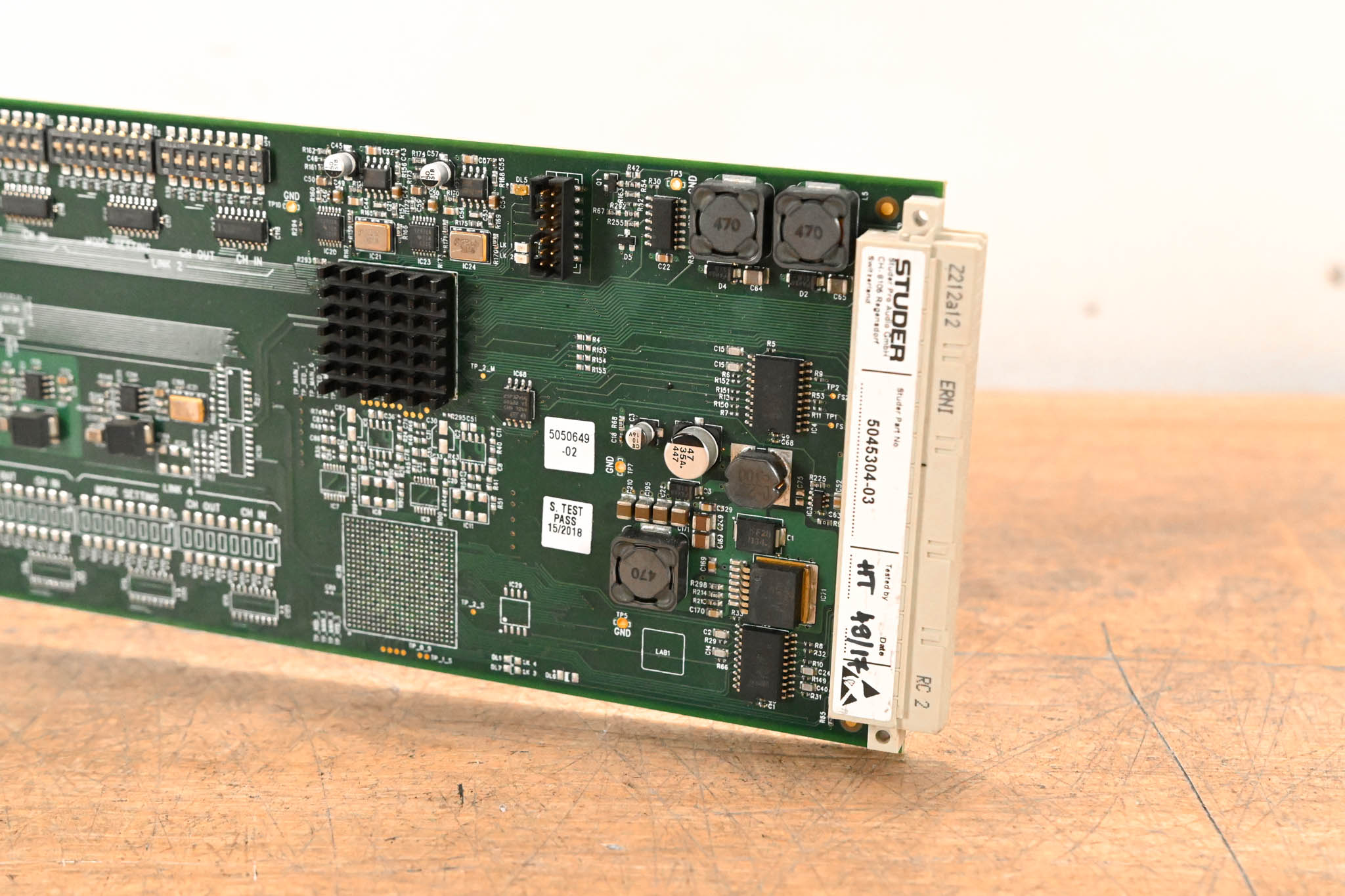 Studer D23m Dual MADI-IO Board for D23m & Vista 1 Digital Mixing System