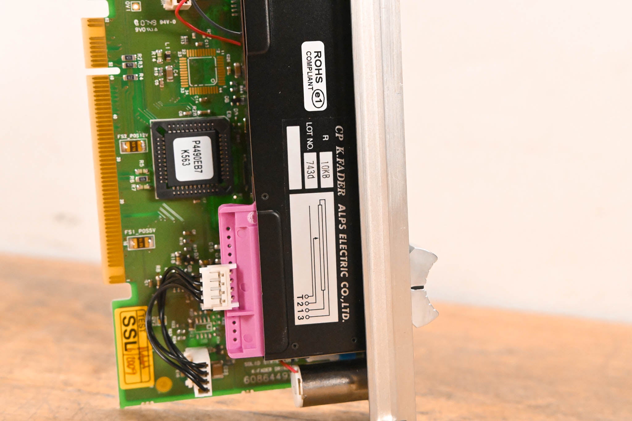 Solid State Logic C300 HD Motorized Fader Module – ALPS K-Fader Assembly