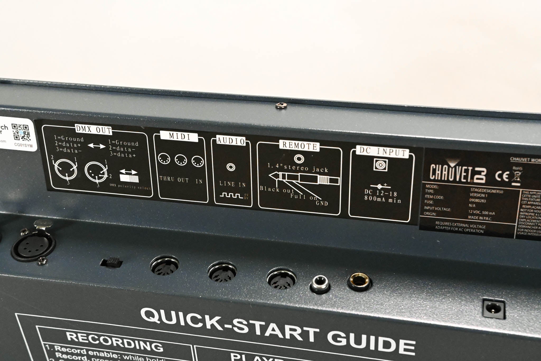 Chauvet Stage Designer 50 48-Channel Dimming Console (NO POWER SUPPLY)