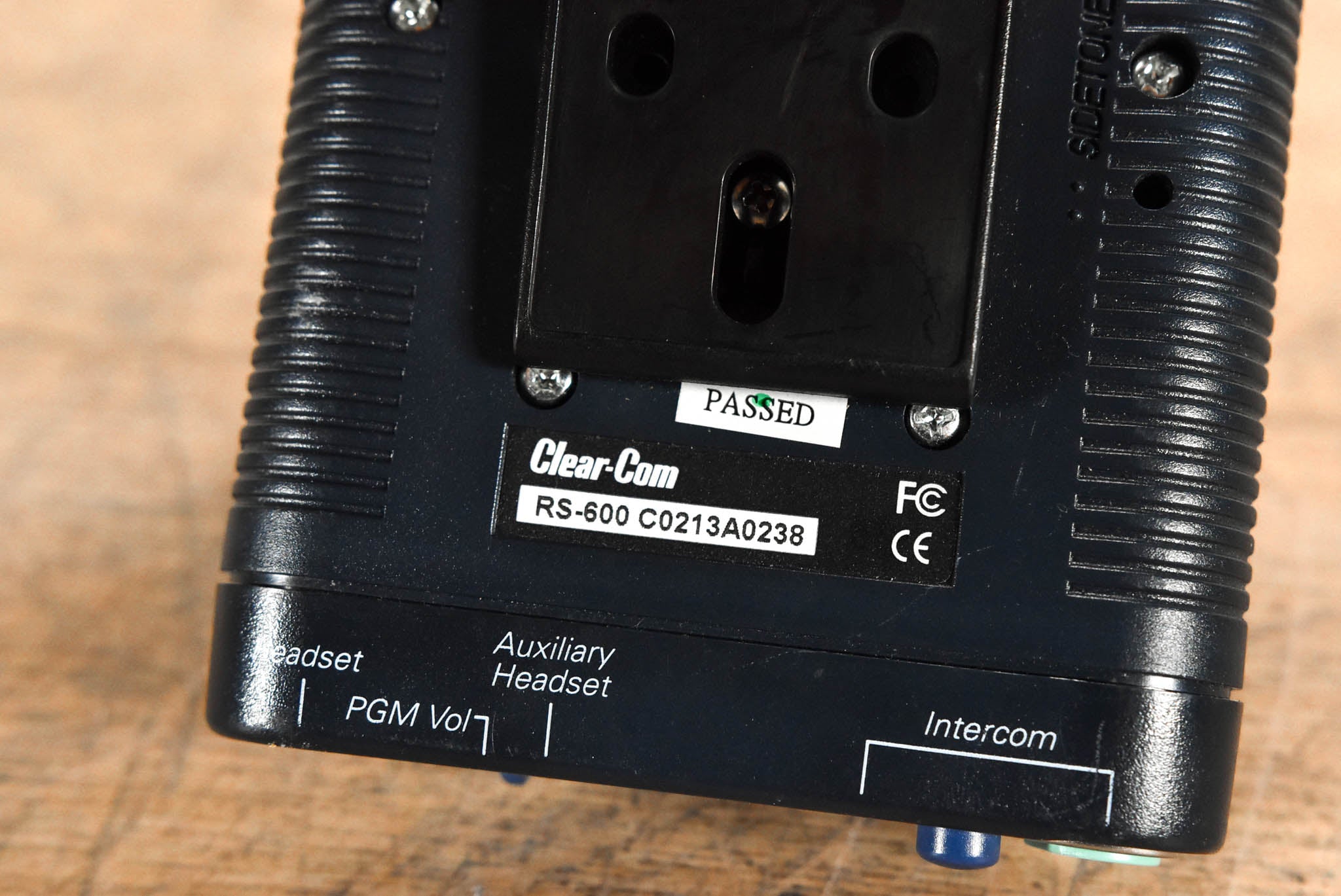 Clear-Com RS-602 Two-Channel Intercom Belt Pack