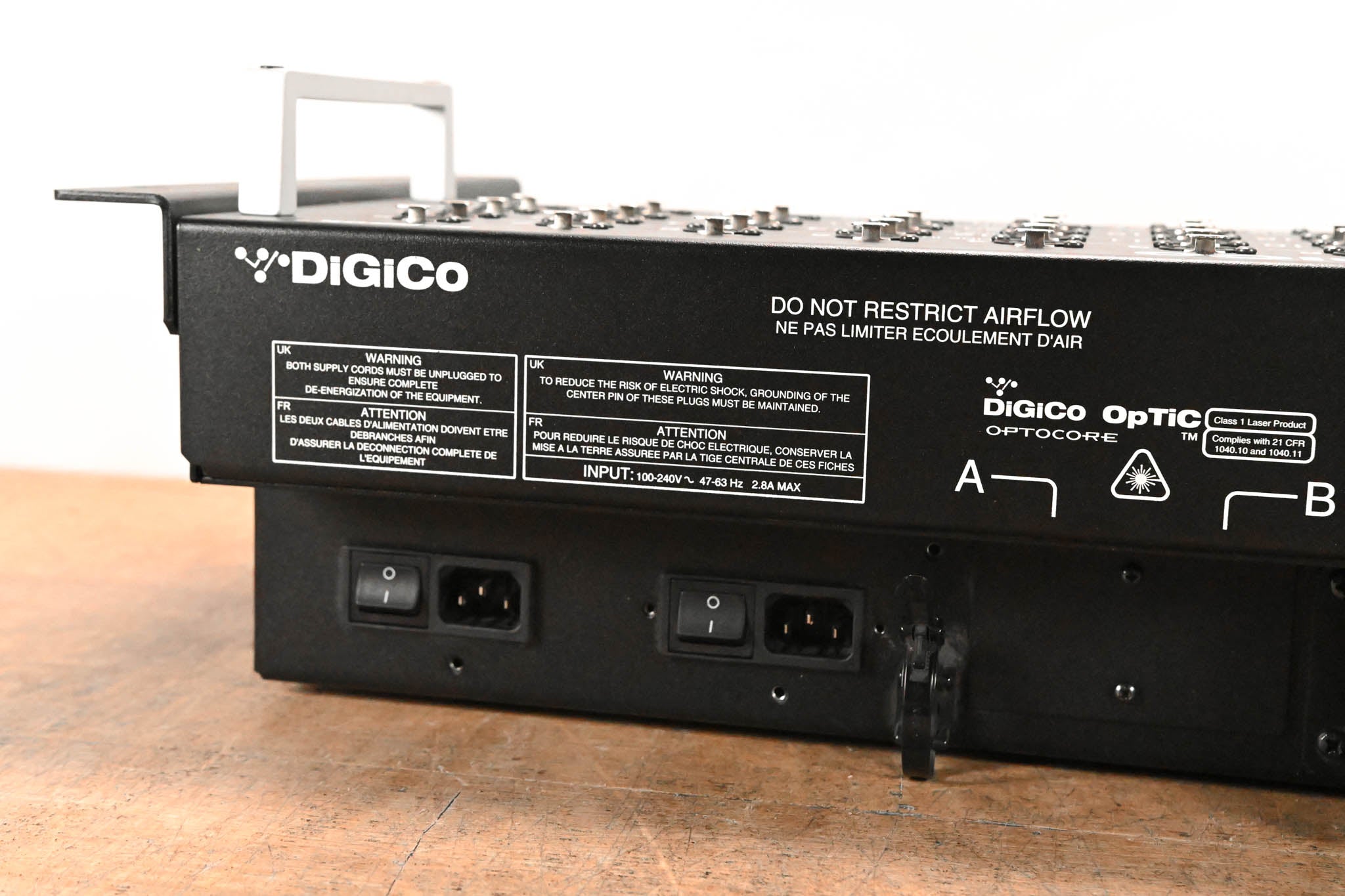 DiGiCo D-Rack 32 x 8 Cat 6 Analog I/O Stage Box