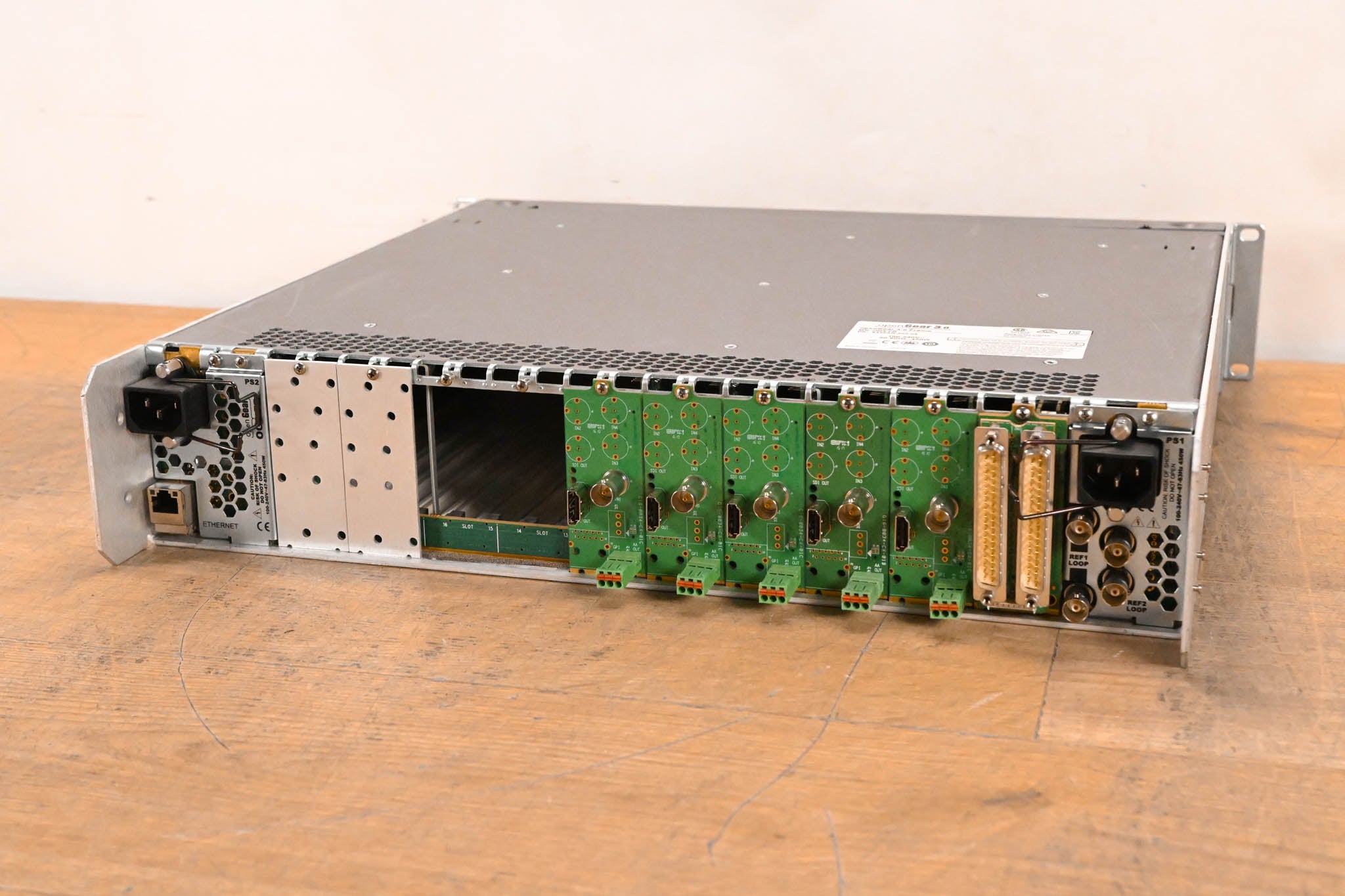 Ross OG3-FR 20-Slot openGear 3.0 Frame with Cards