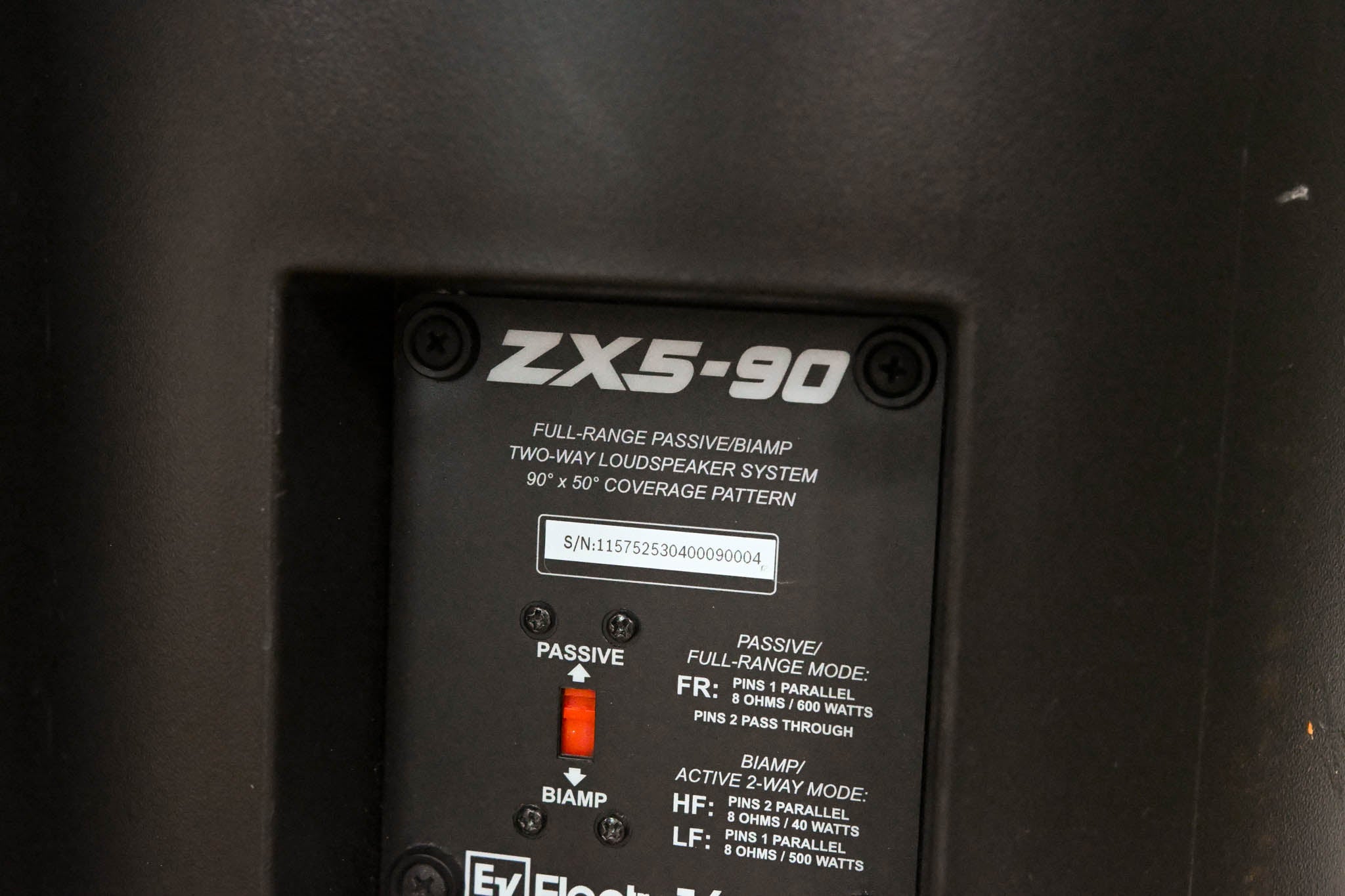 Electro-Voice (EV) ZX5-90 2-Way Passive PA Speaker (PAIR)