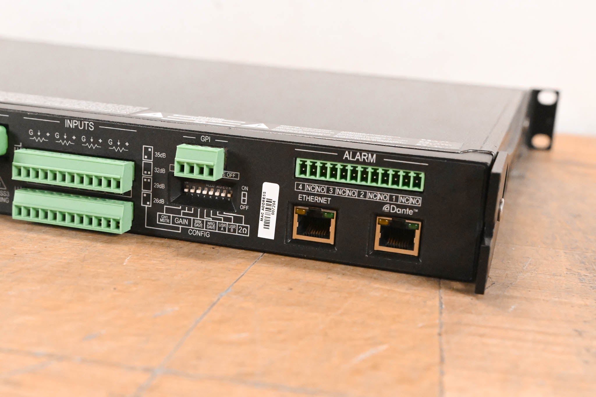 Void Bias Q2 4-Channel DSP Power Amplifier w/ Dante