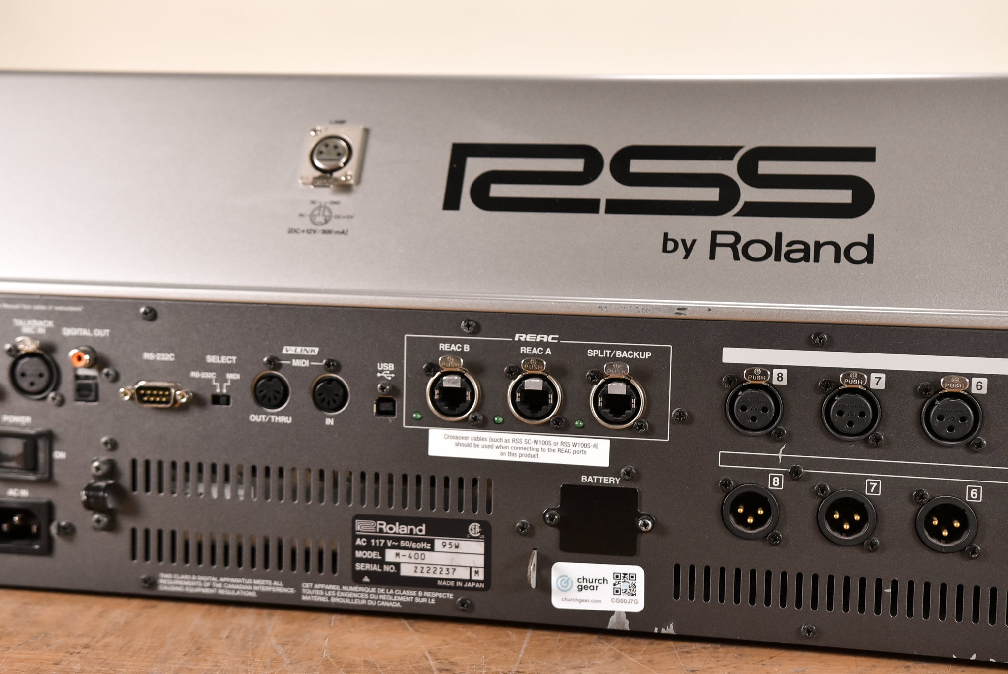 Roland M-400 48-Channel Live Digital Mixing Console CG00J7G