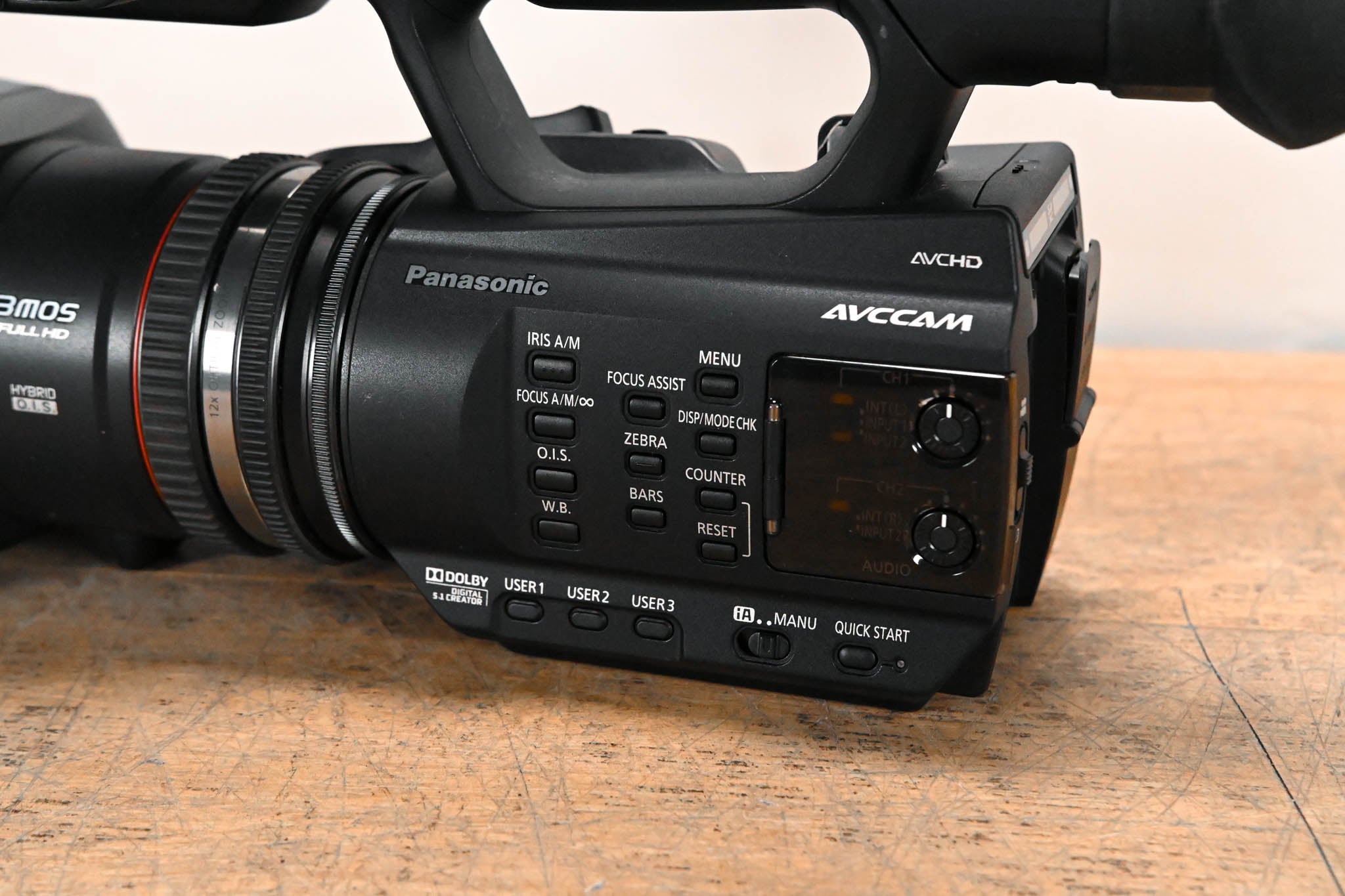 Panasonic AG-AC90PJ AVCCAM Handheld Camcorder