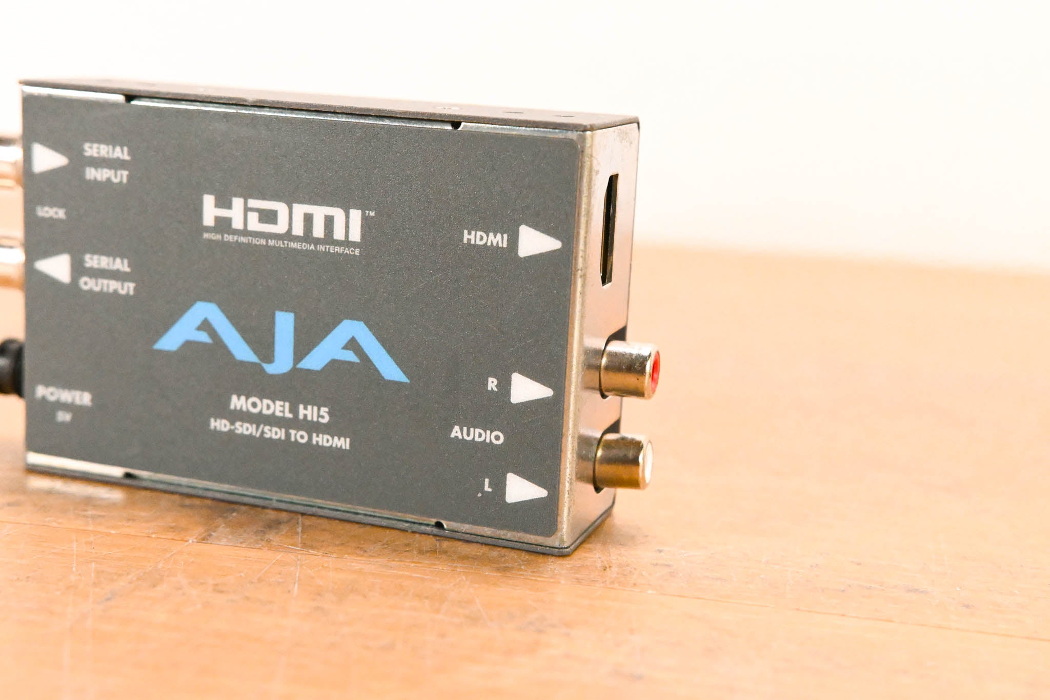 AJA HI5 HD/SD-SDI to HDMI Video and Audio Converter (NO POWER SUPPLY)