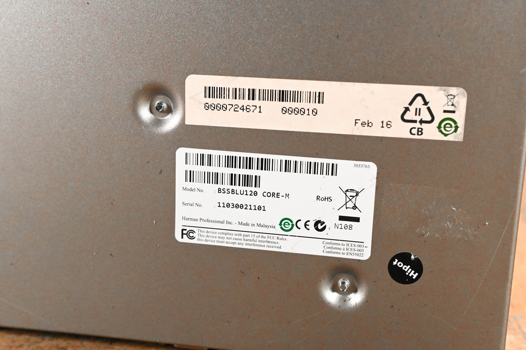 BSS London BLU-120 I/O Expander with BLU Link