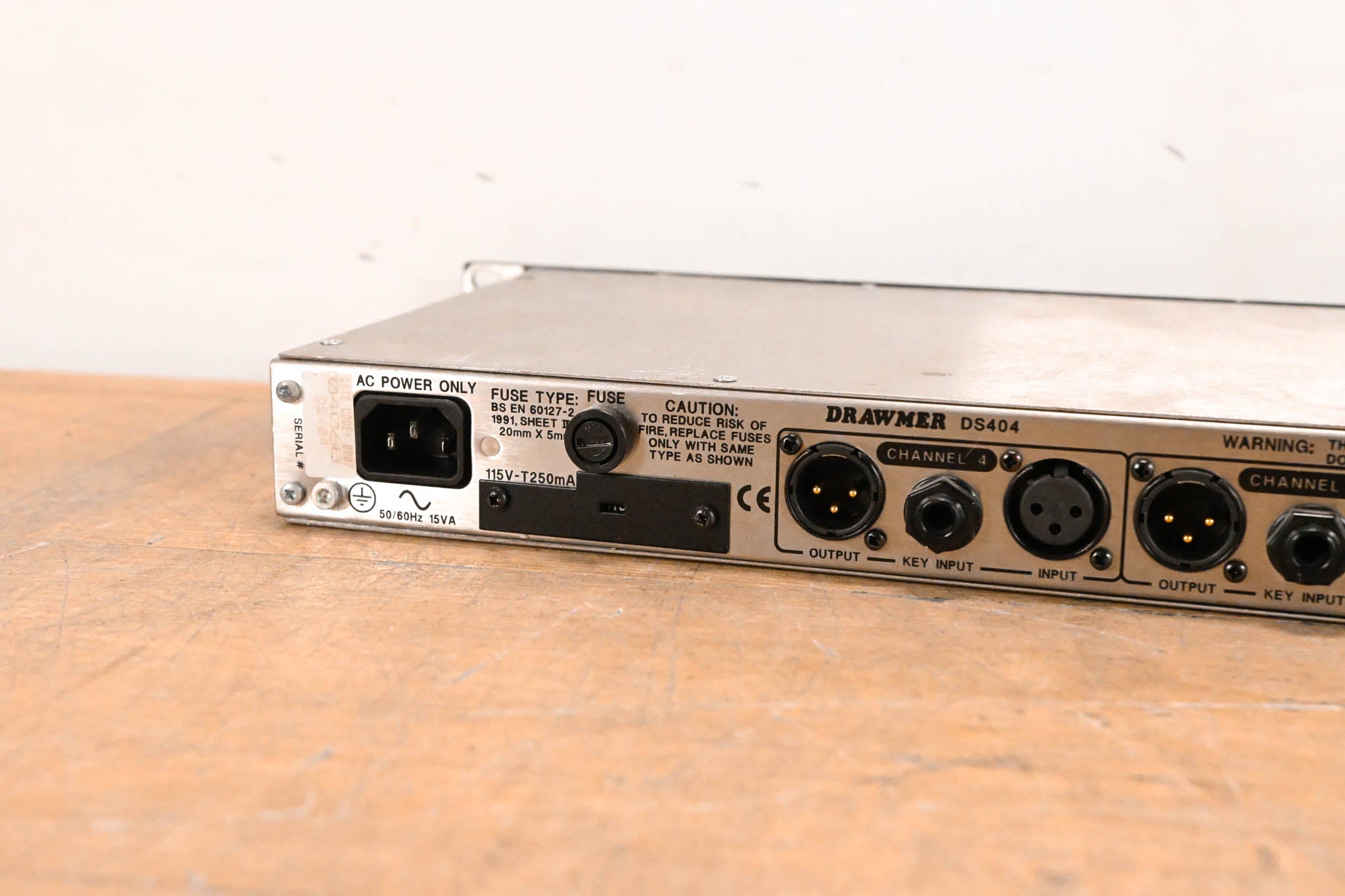 Drawmer DS404 4-Channel Noise Gate